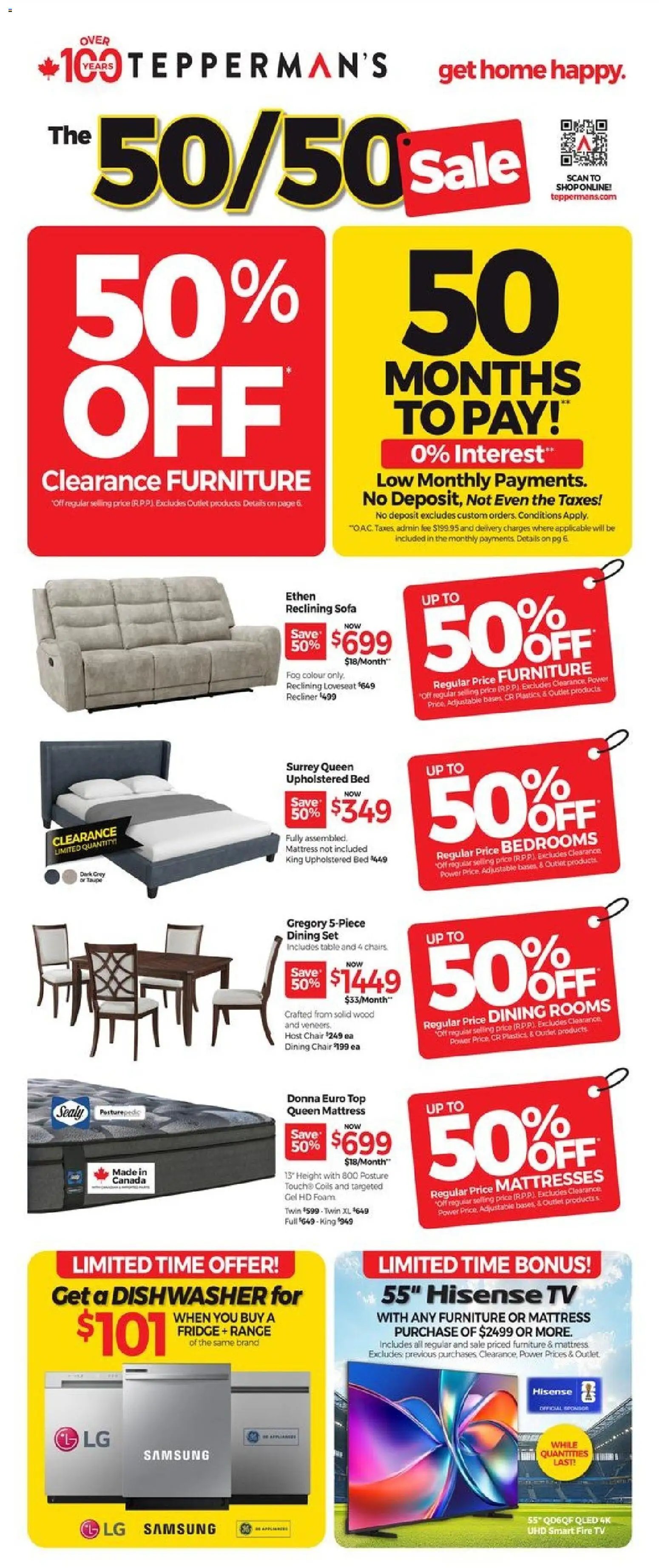 Tepperman's weekly flyer / circulaire