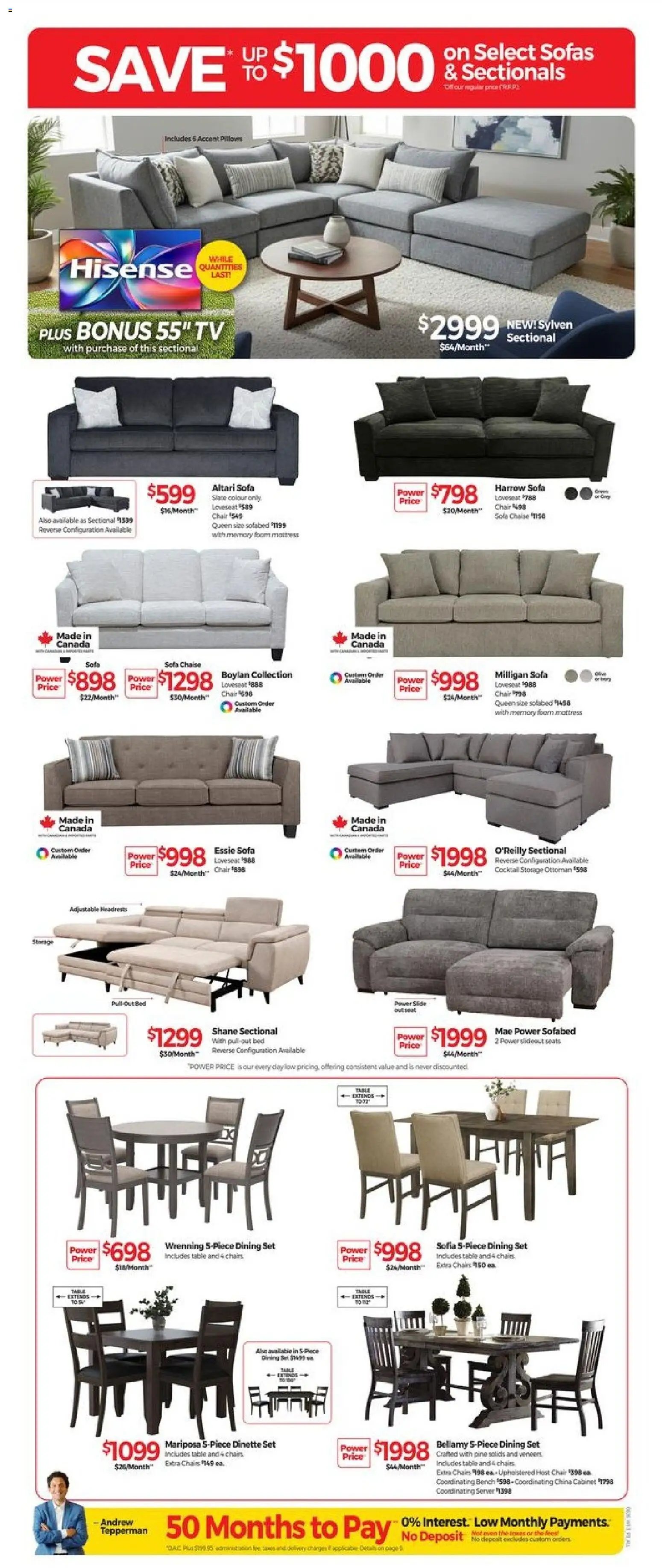 Tepperman's weekly flyer / circulaire