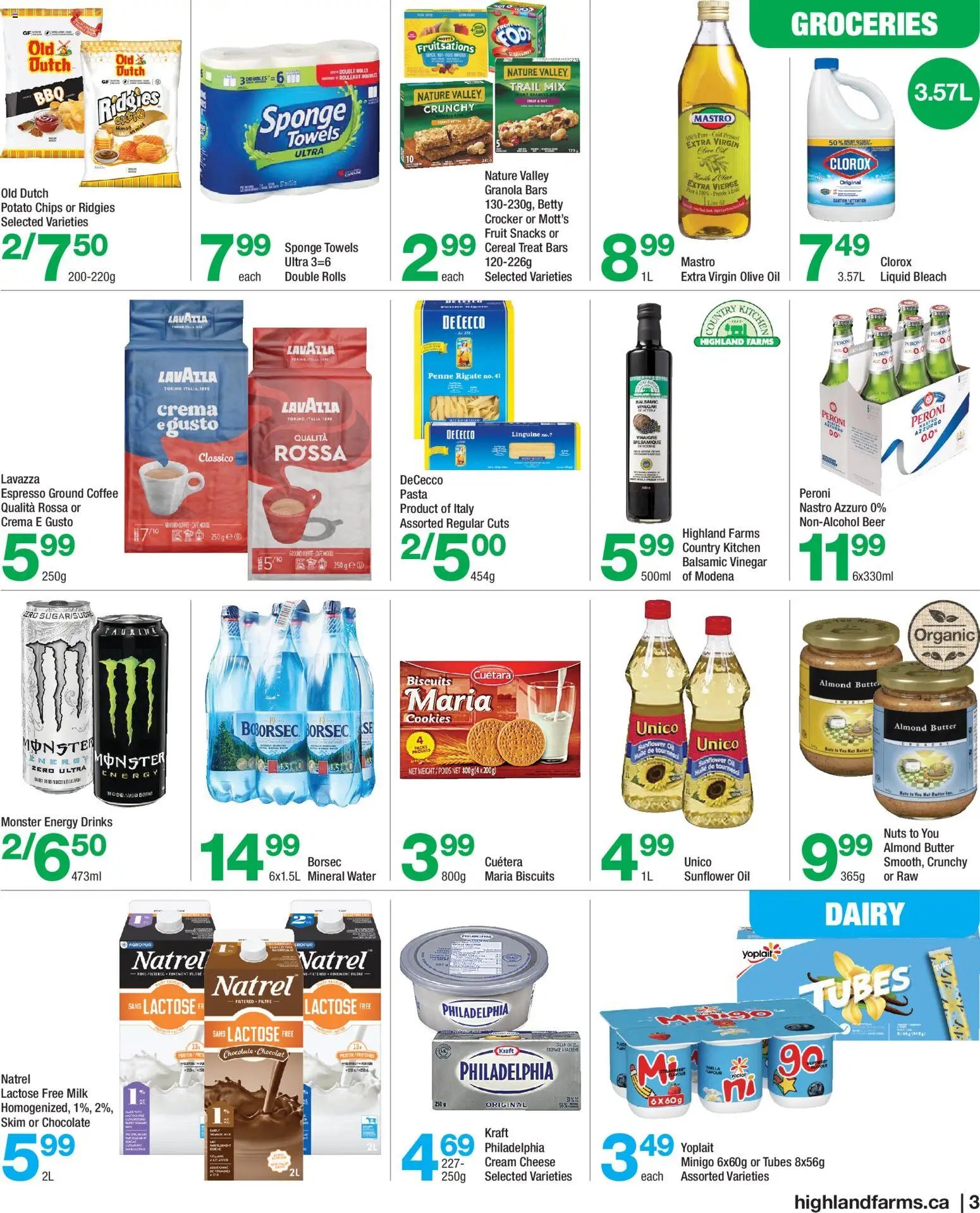 Highland Farms weekly flyer / circulaire