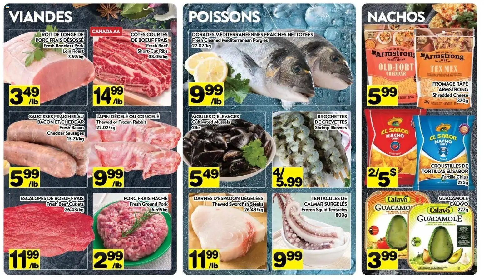 Pa Supermarché weekly flyer / circulaire