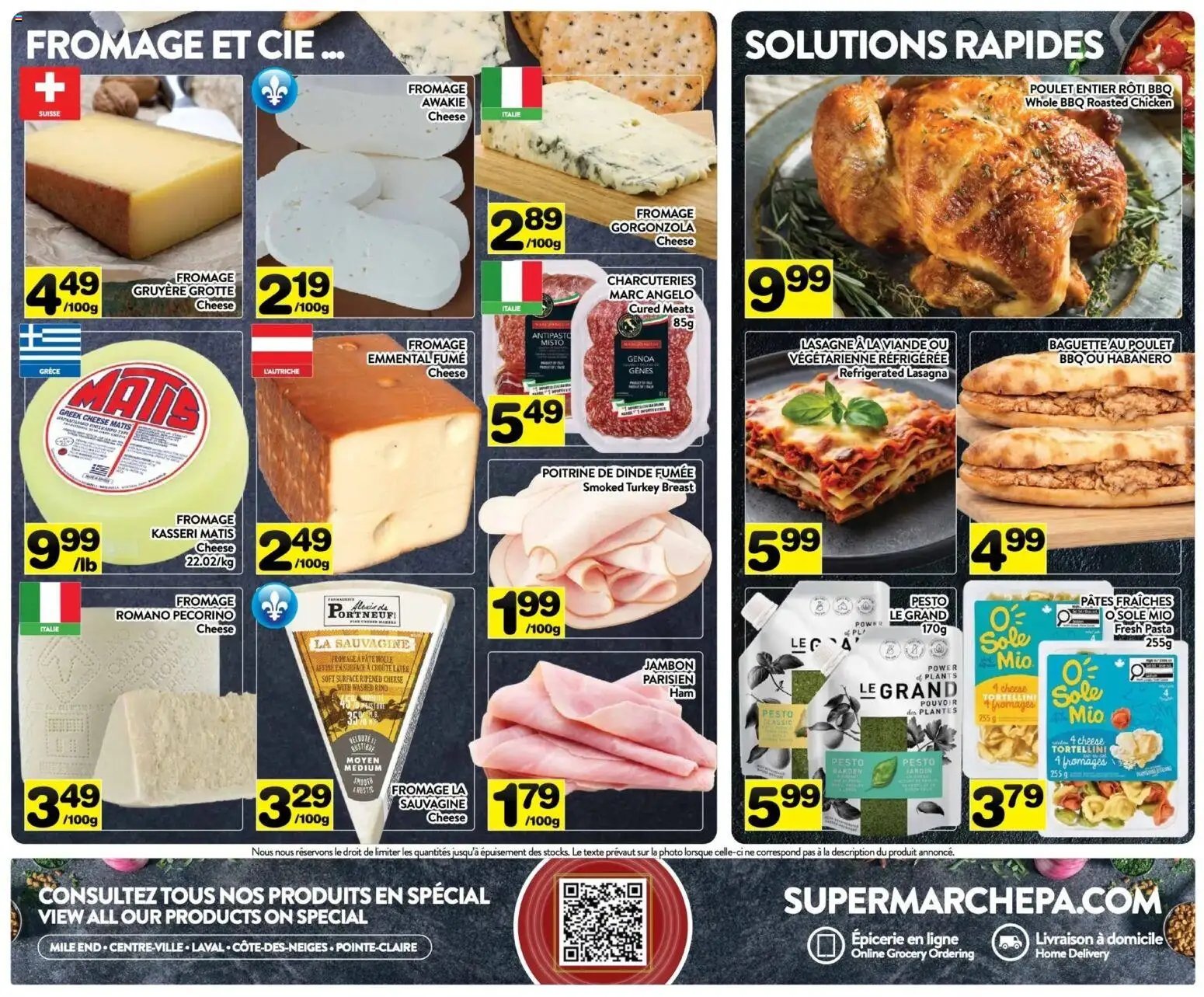 Pa Supermarché weekly flyer / circulaire