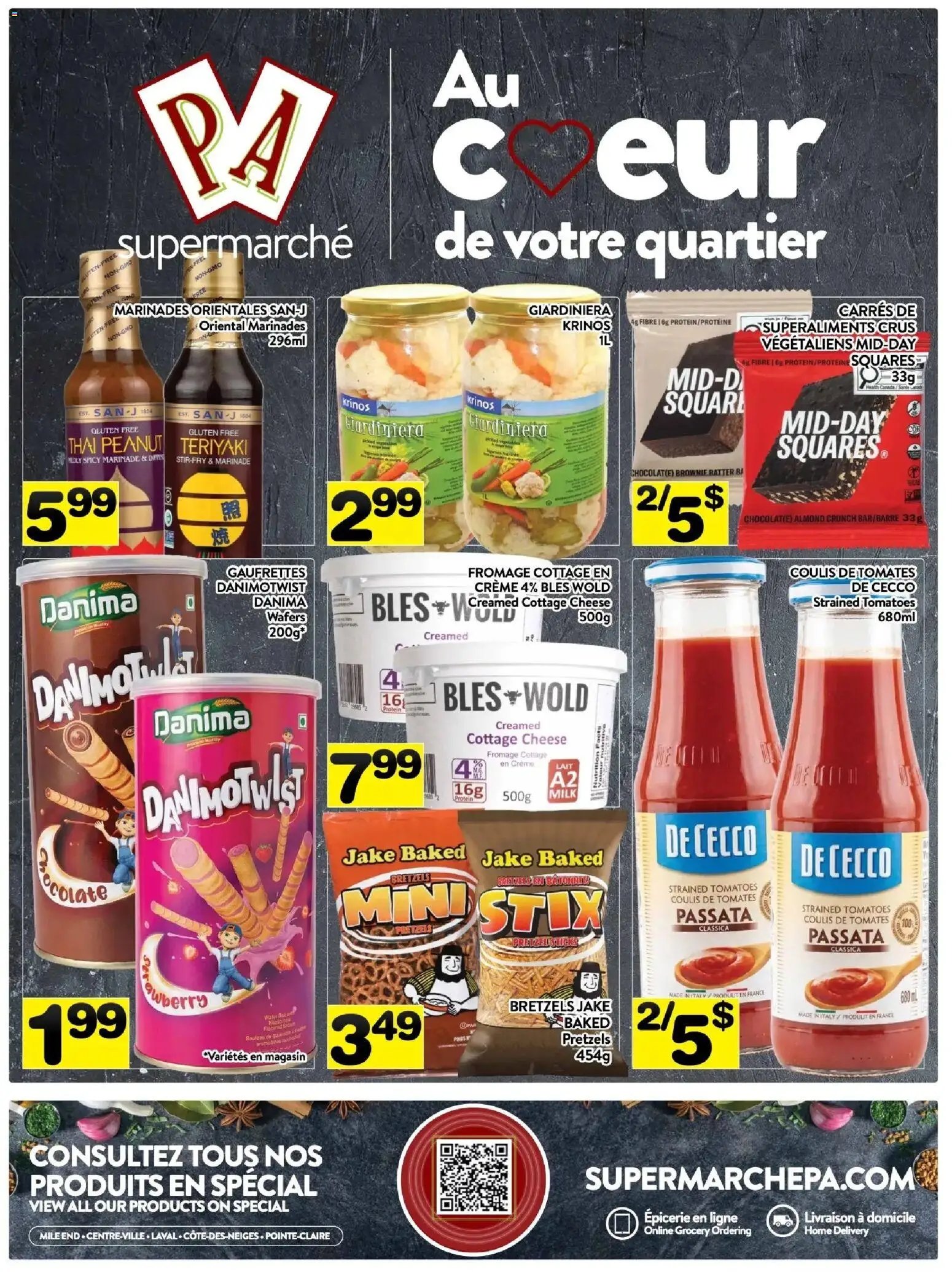 Pa Supermarché weekly flyer / circulaire