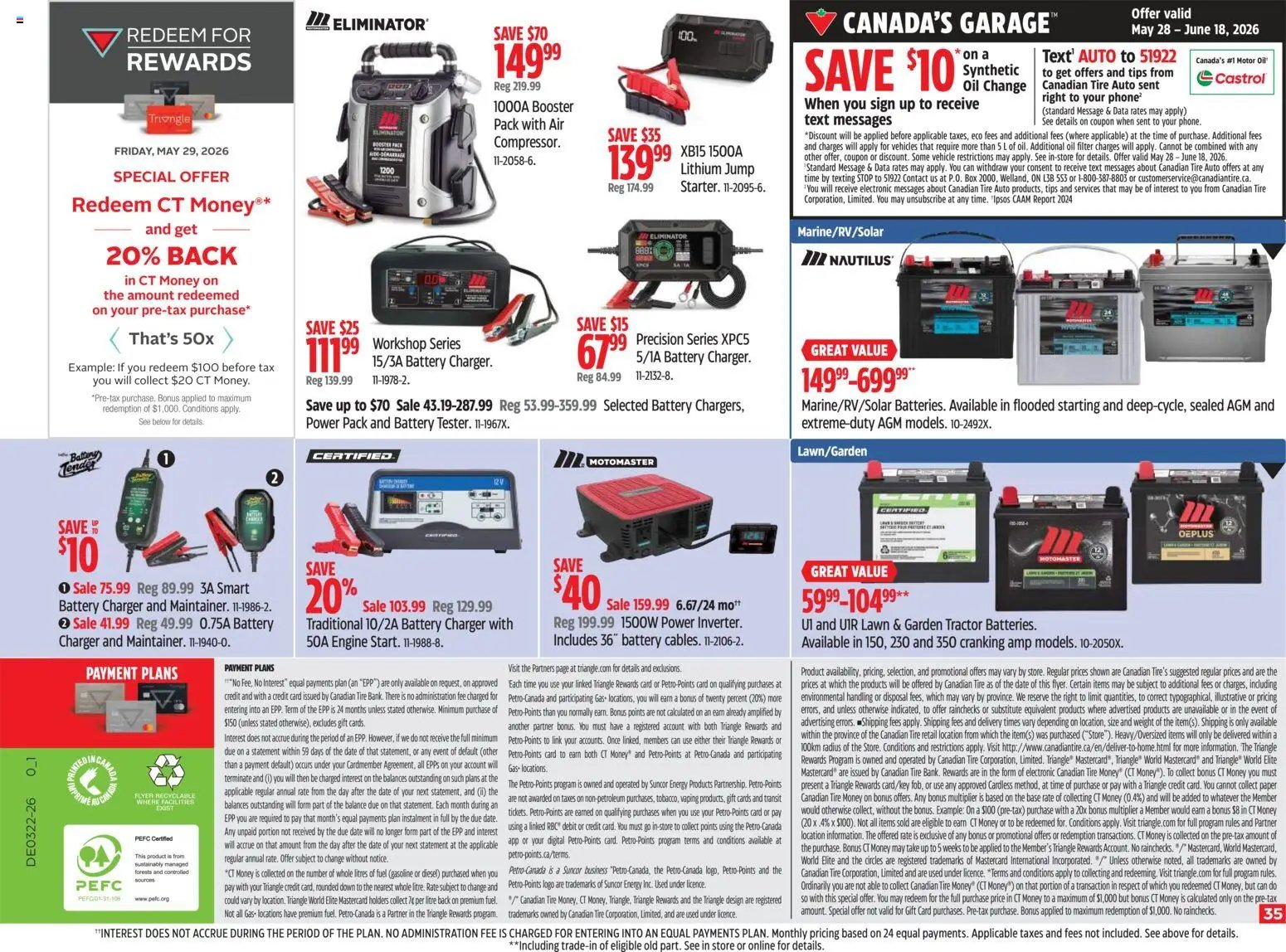 Canadian Tire weekly flyer (2026-05-28 - 2026-06-07) | 34