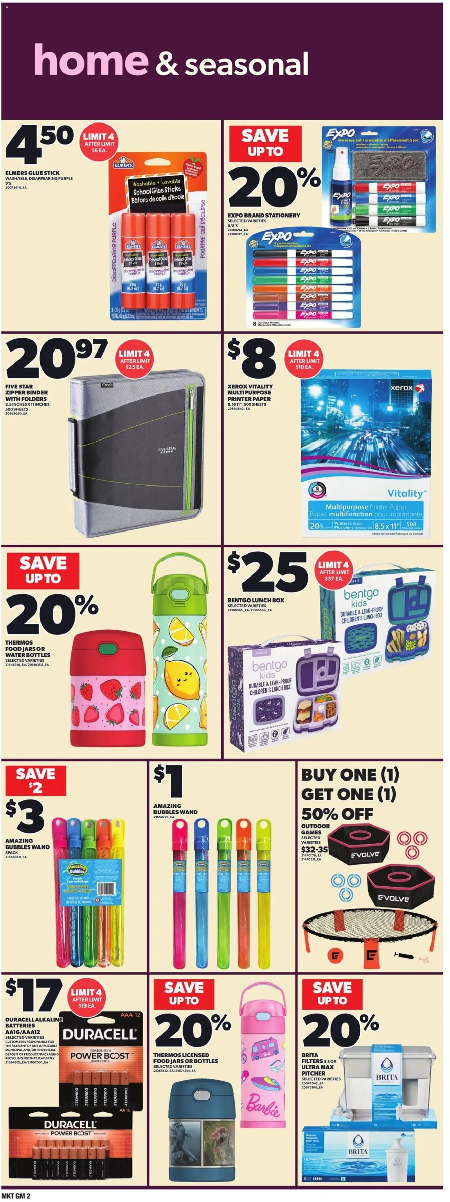 Zehrs weekly flyer / circulaire