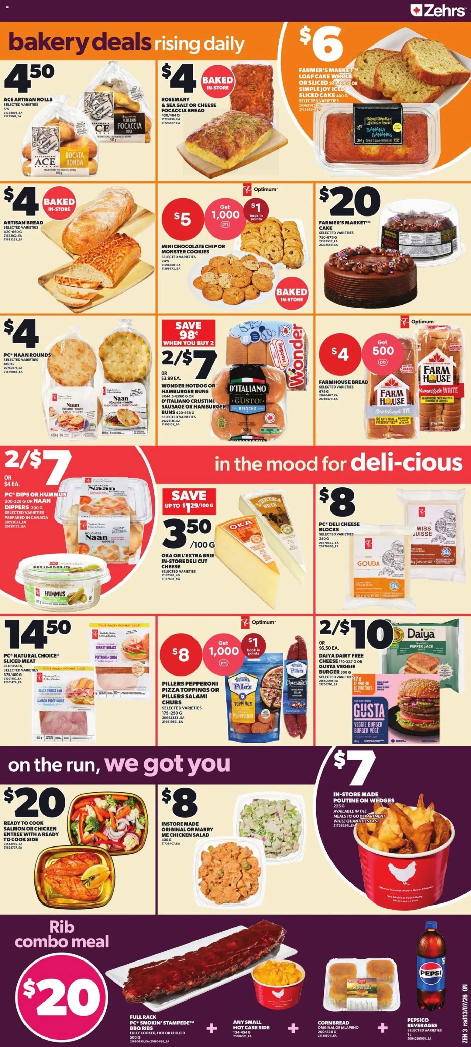Zehrs weekly flyer / circulaire