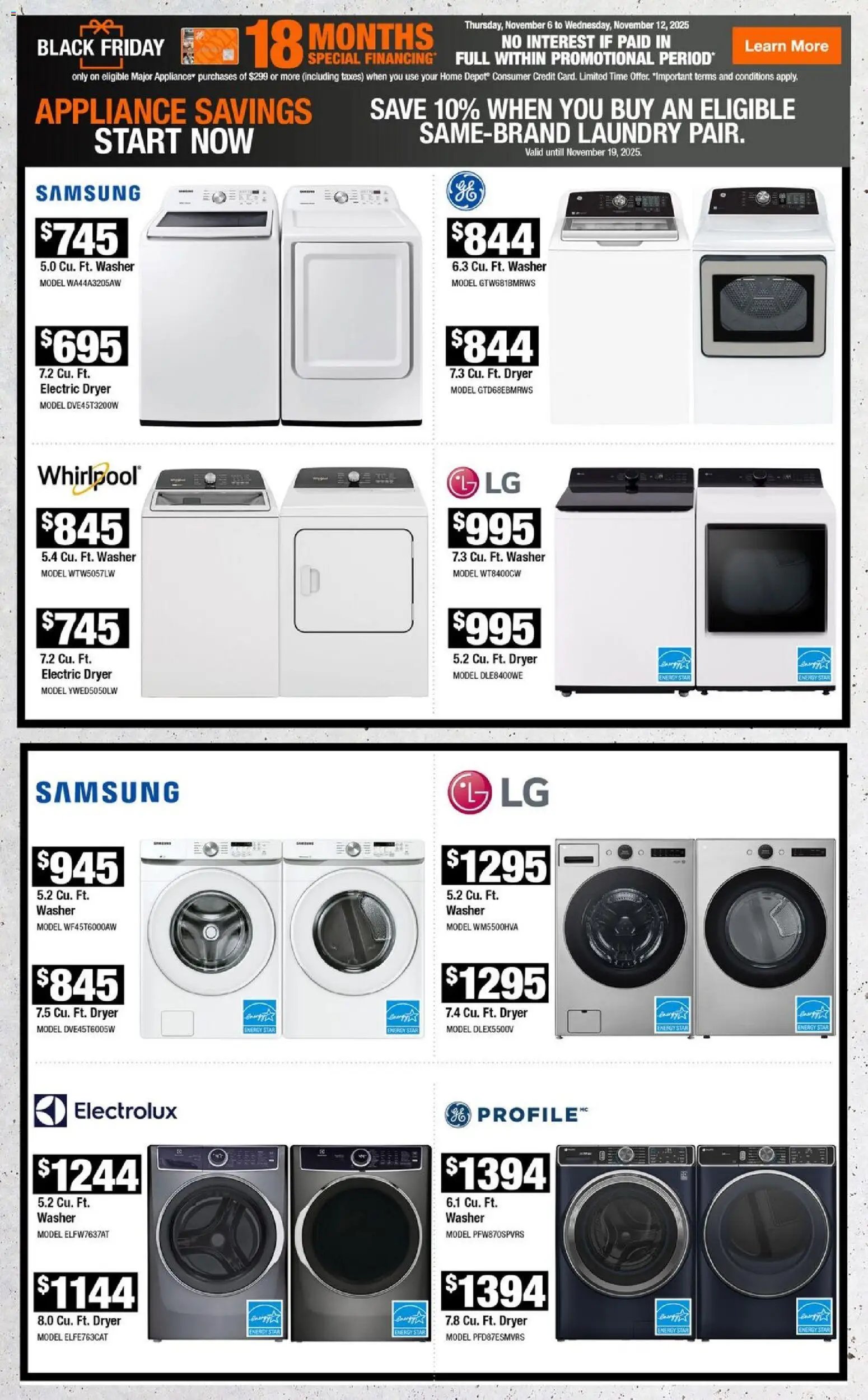 Home Depot - Black Friday  (2025-11-06 - 2025-11-19) | 9