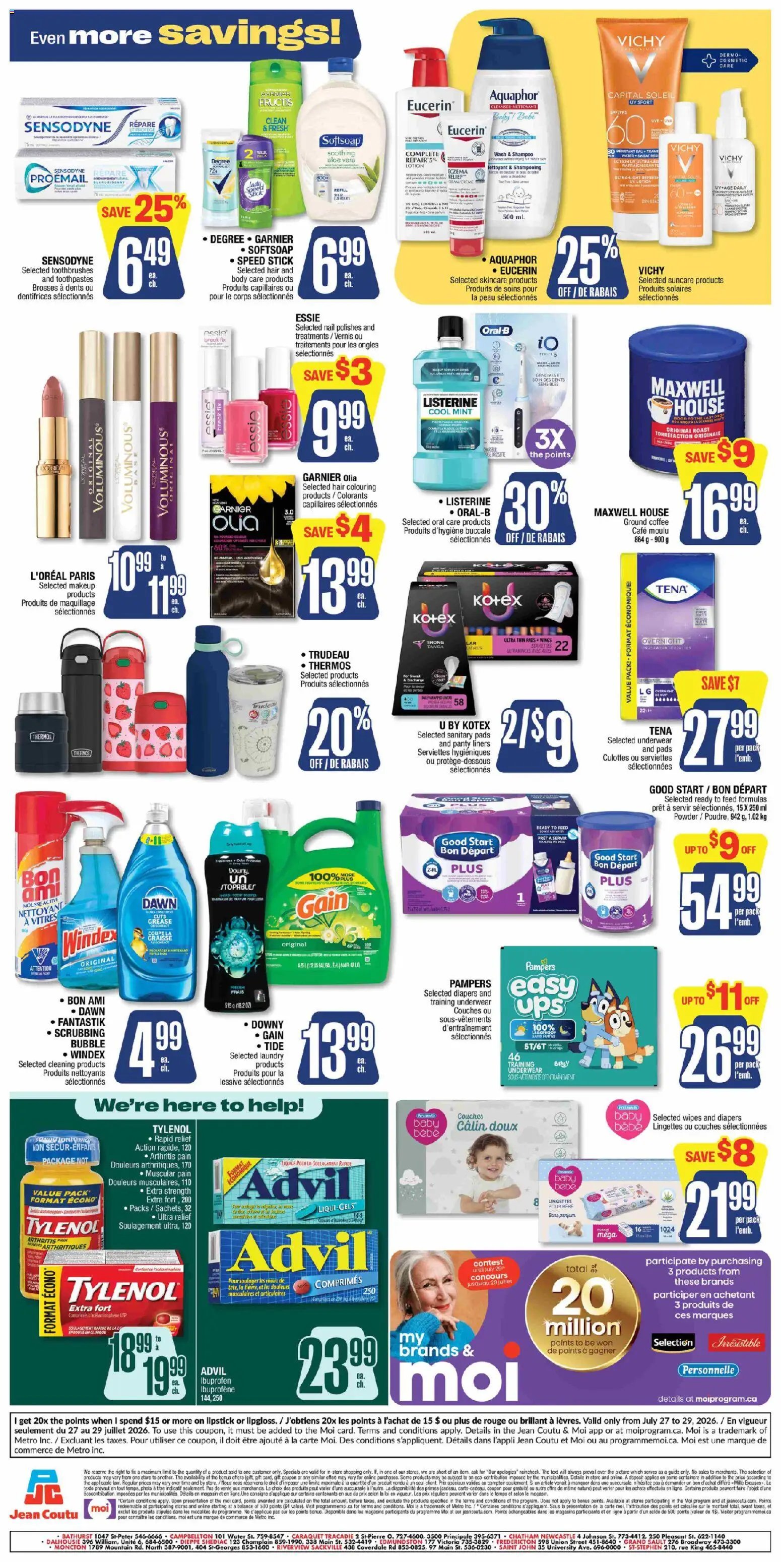 Jean Coutu weekly flyer