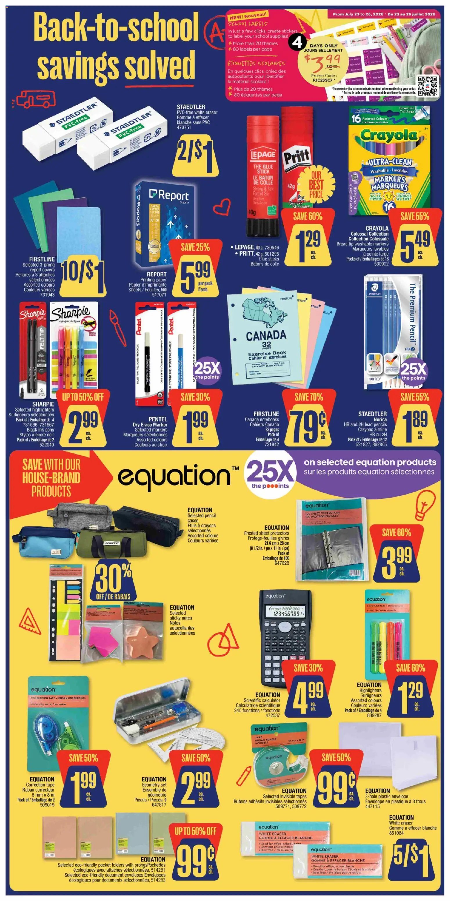 Jean Coutu weekly flyer