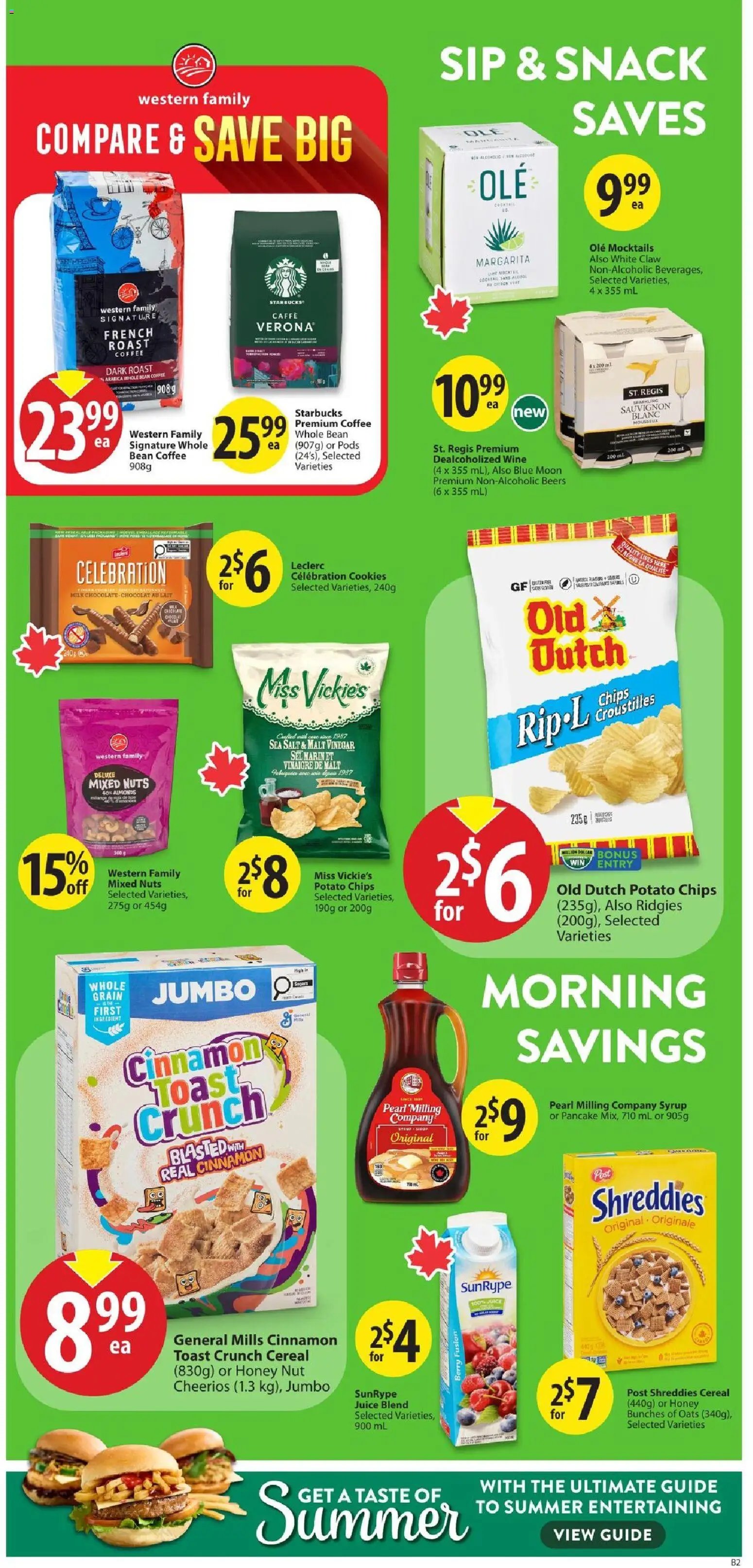Save on foods weekly flyer / circulaire