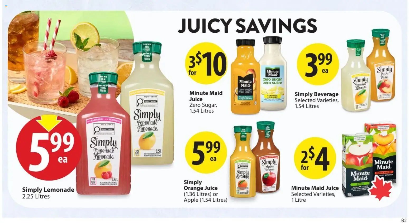 Save on foods weekly flyer / circulaire
