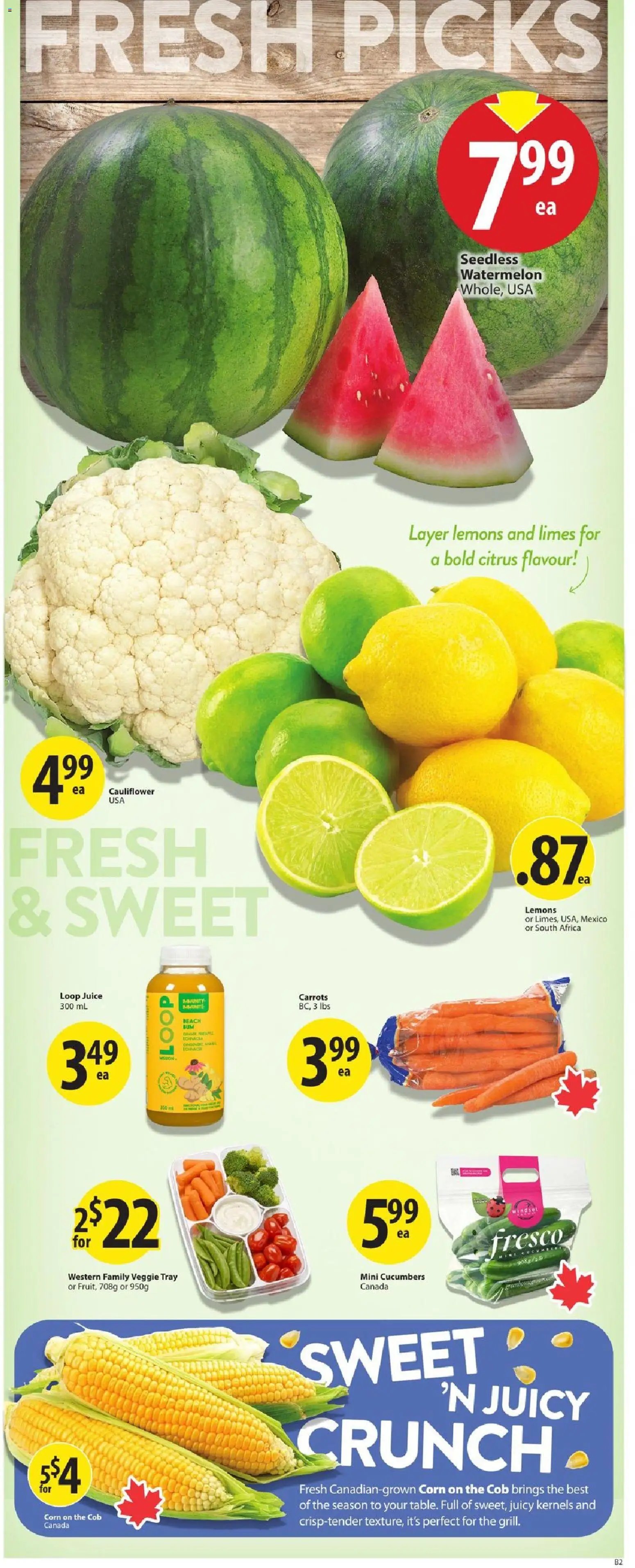 Save on foods weekly flyer / circulaire