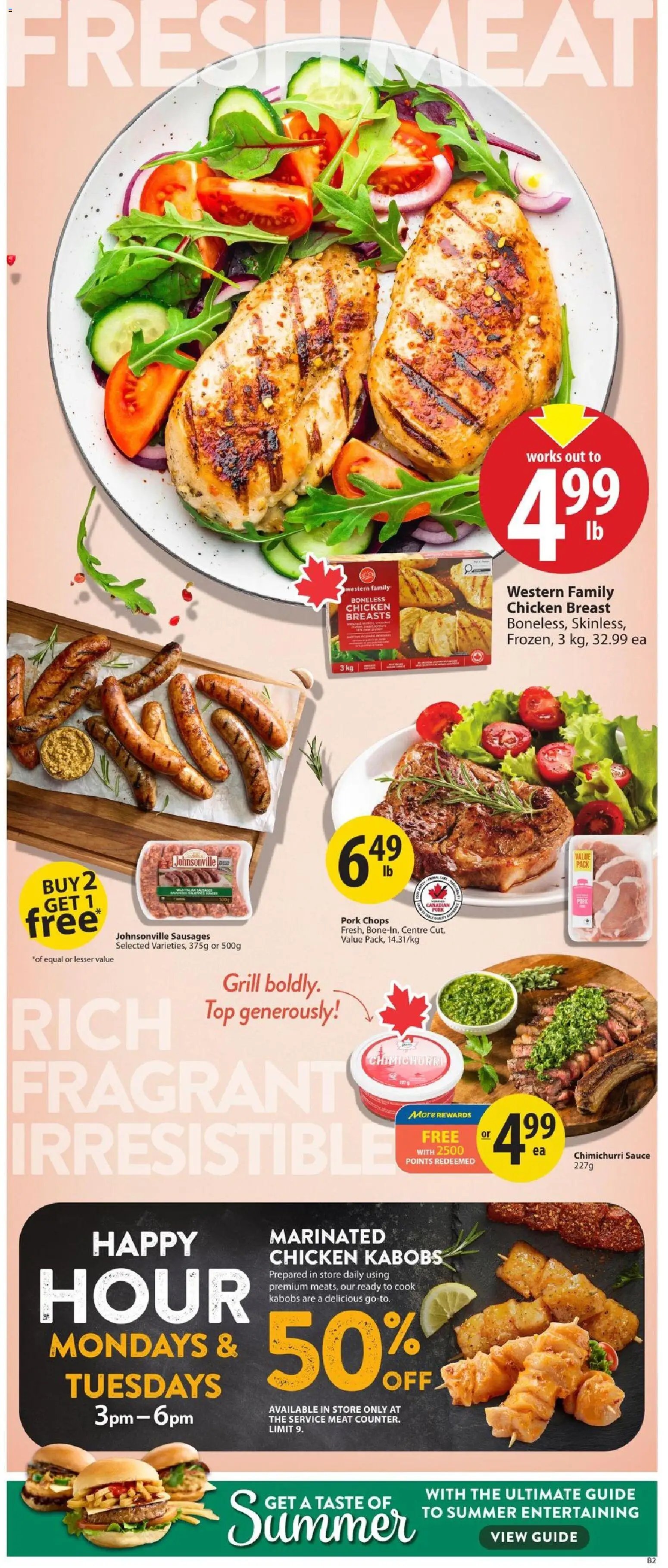 Save on foods weekly flyer / circulaire