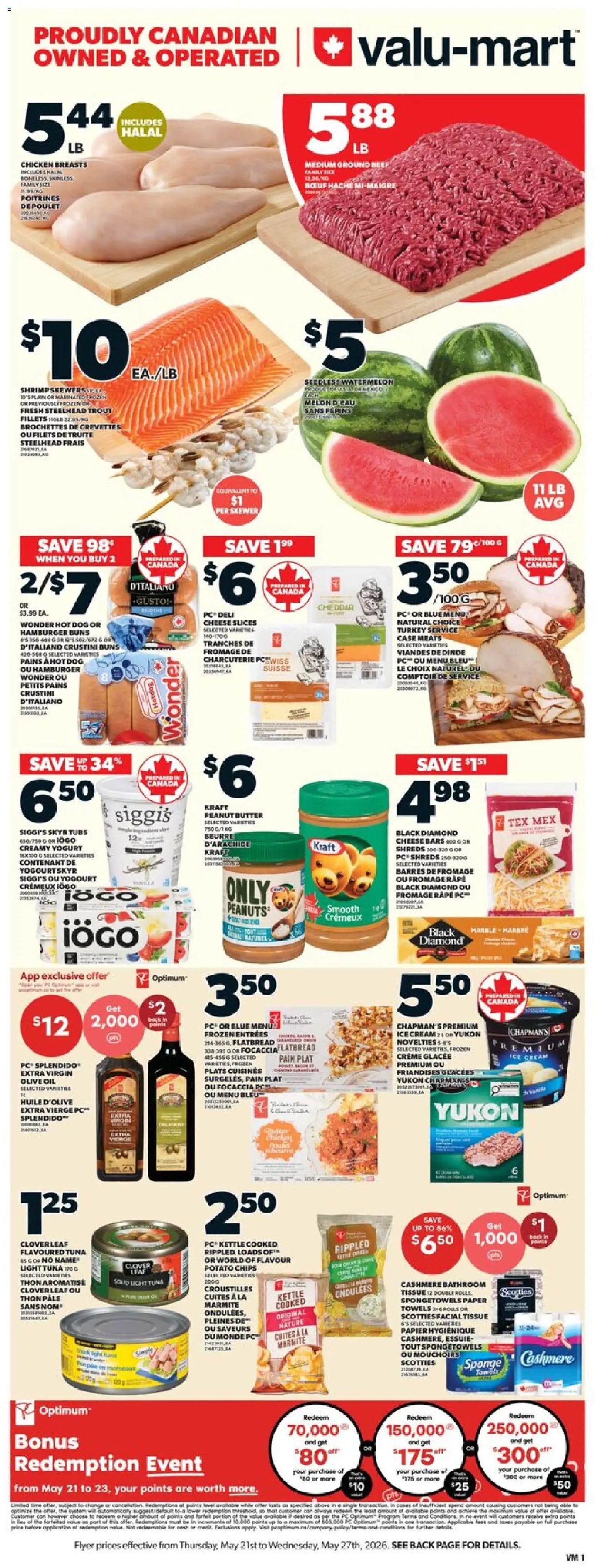 Valu Mart weekly flyer (2026-05-21 - 2026-05-27) | 1