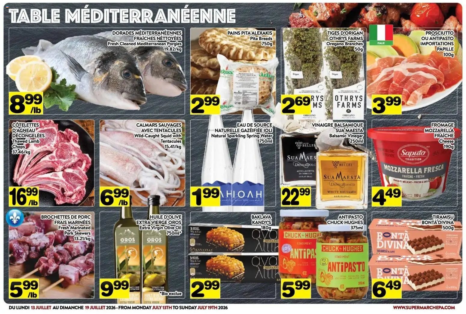 Pa Supermarché weekly flyer / circulaire