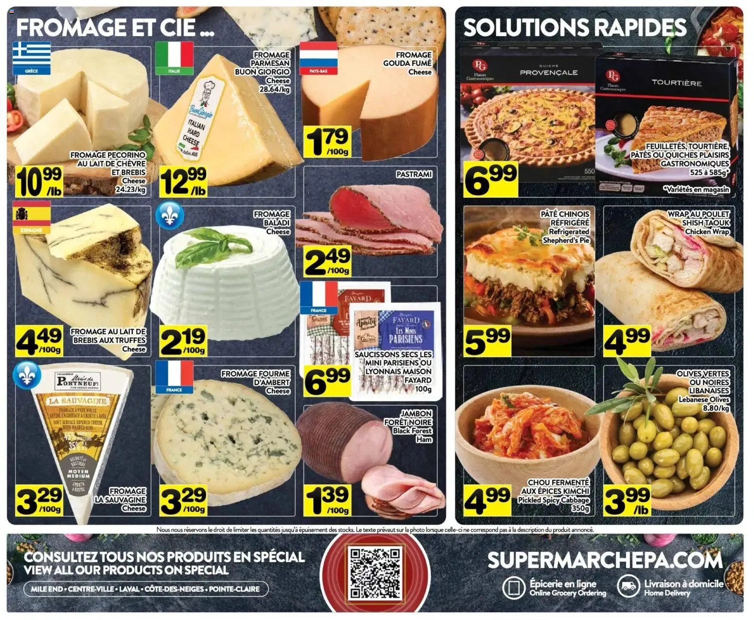 Pa Supermarché weekly flyer / circulaire
