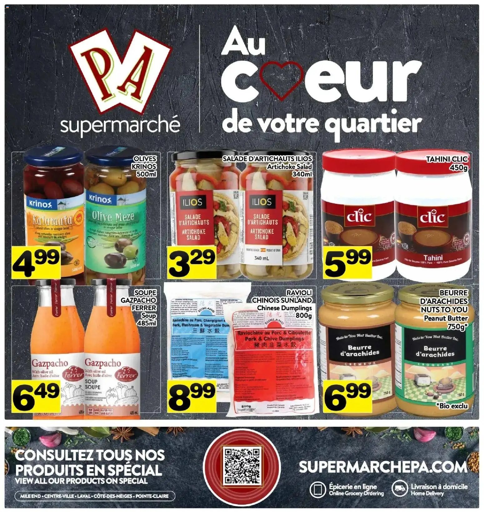 Pa Supermarché weekly flyer / circulaire