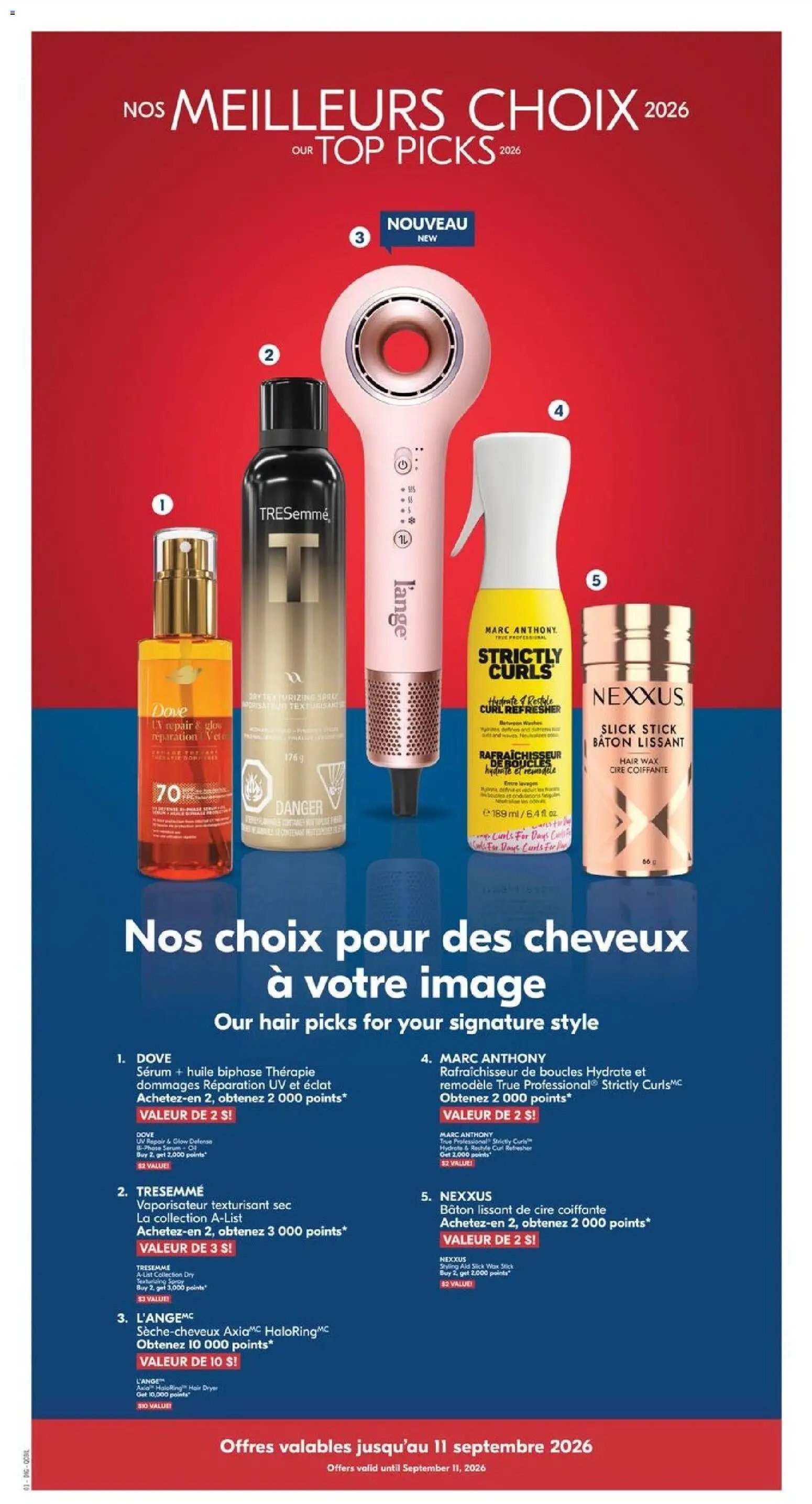 Pharmaprix weekly flyer / circulaire