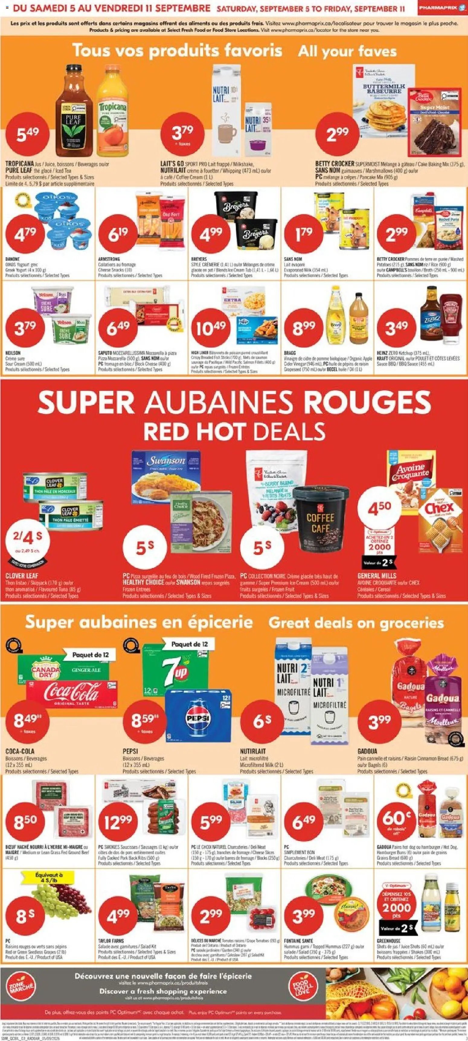 Pharmaprix weekly flyer / circulaire
