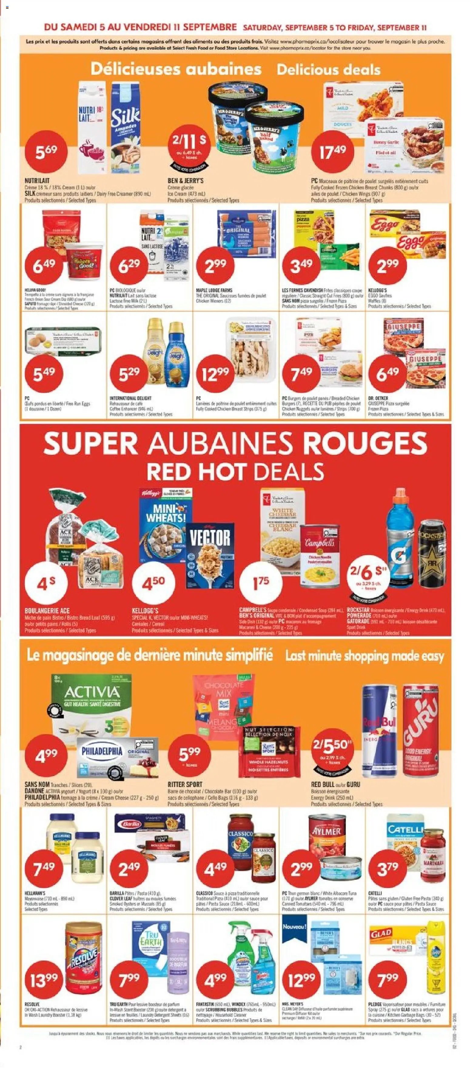 Pharmaprix weekly flyer / circulaire