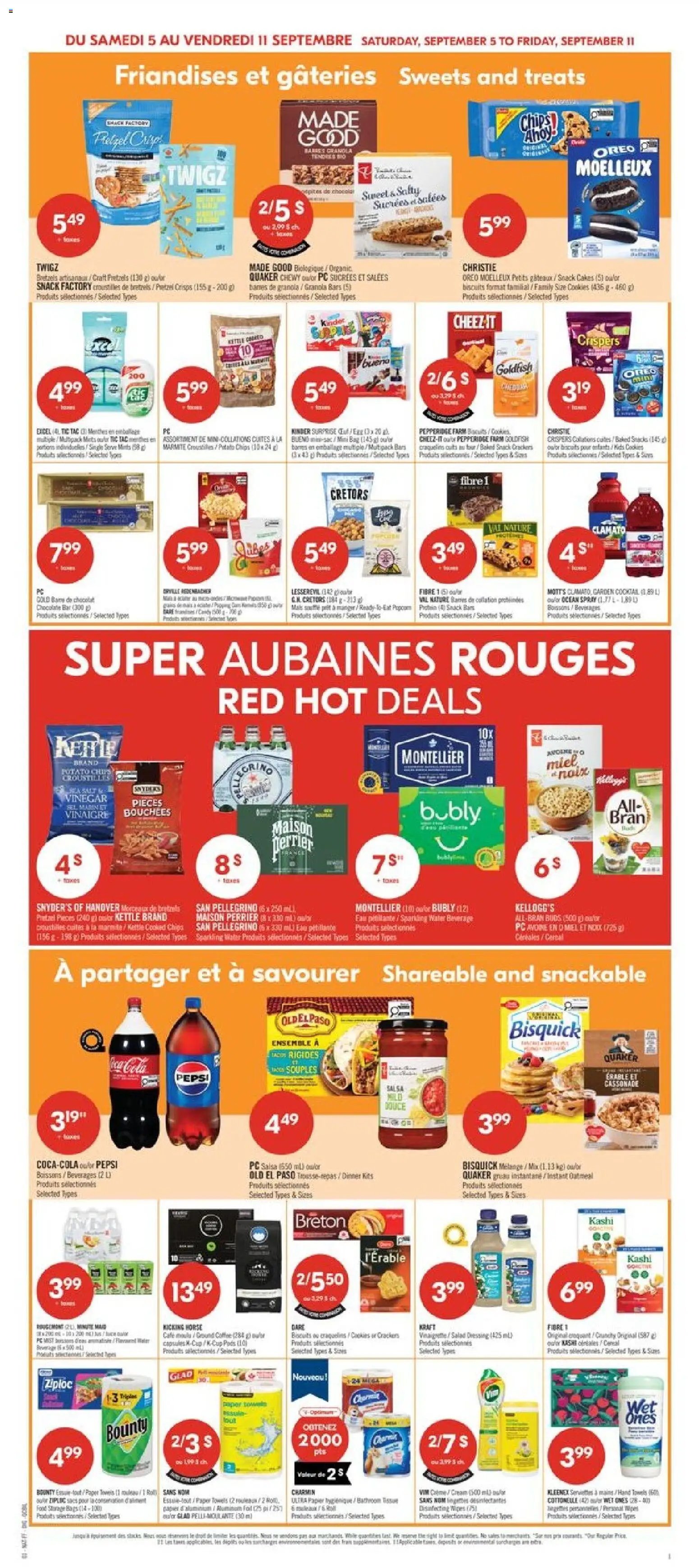 Pharmaprix weekly flyer / circulaire