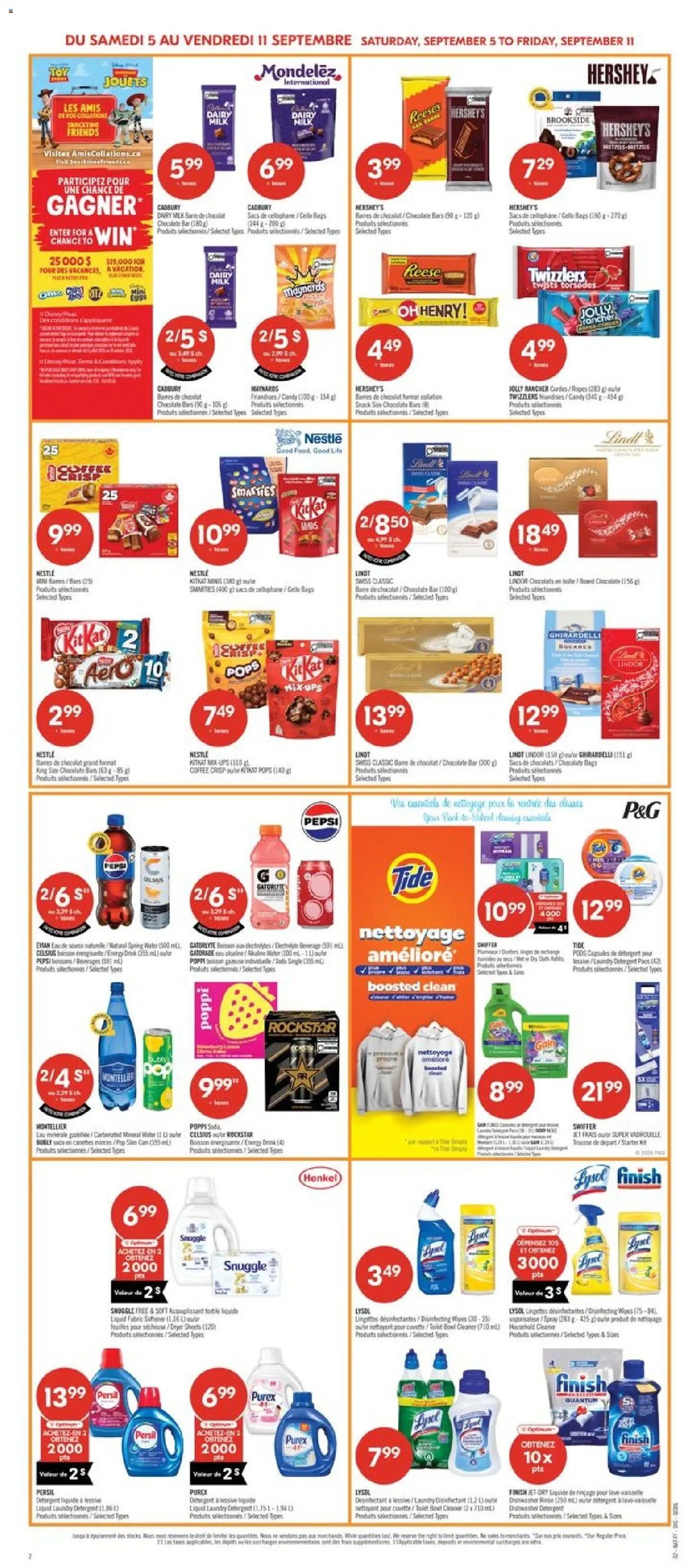 Pharmaprix weekly flyer / circulaire