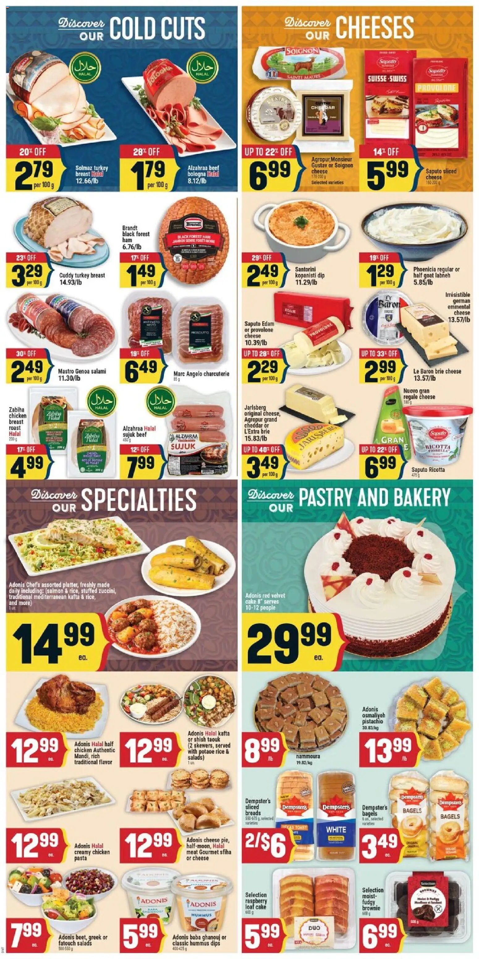 Adonis weekly flyer