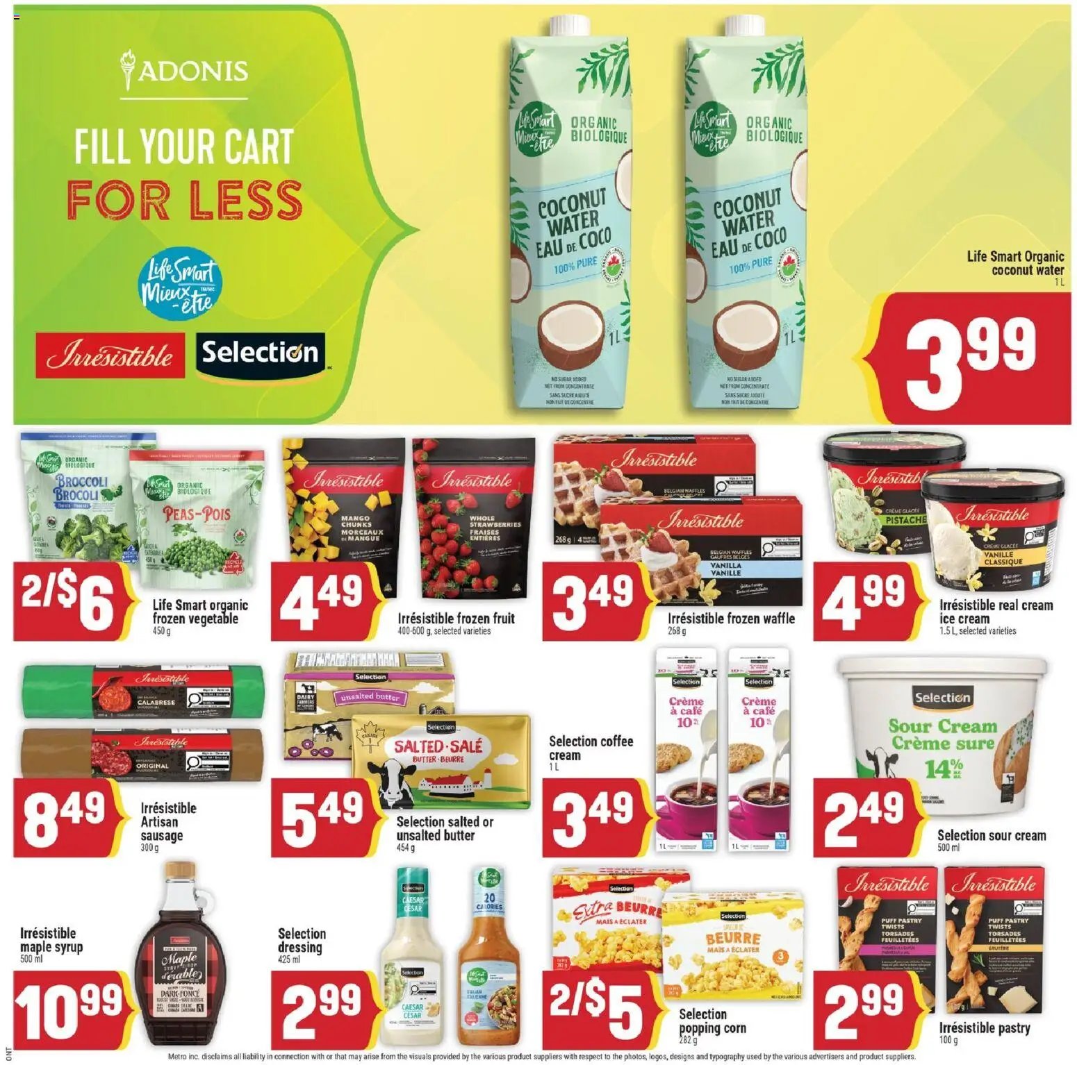 Adonis weekly flyer