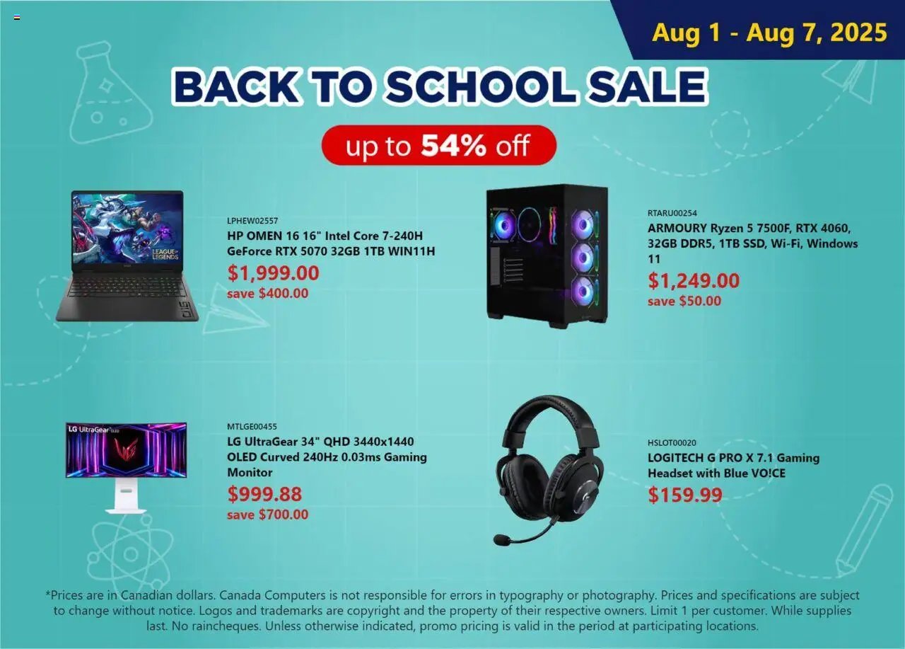 Canada Computers - Weekly flyer