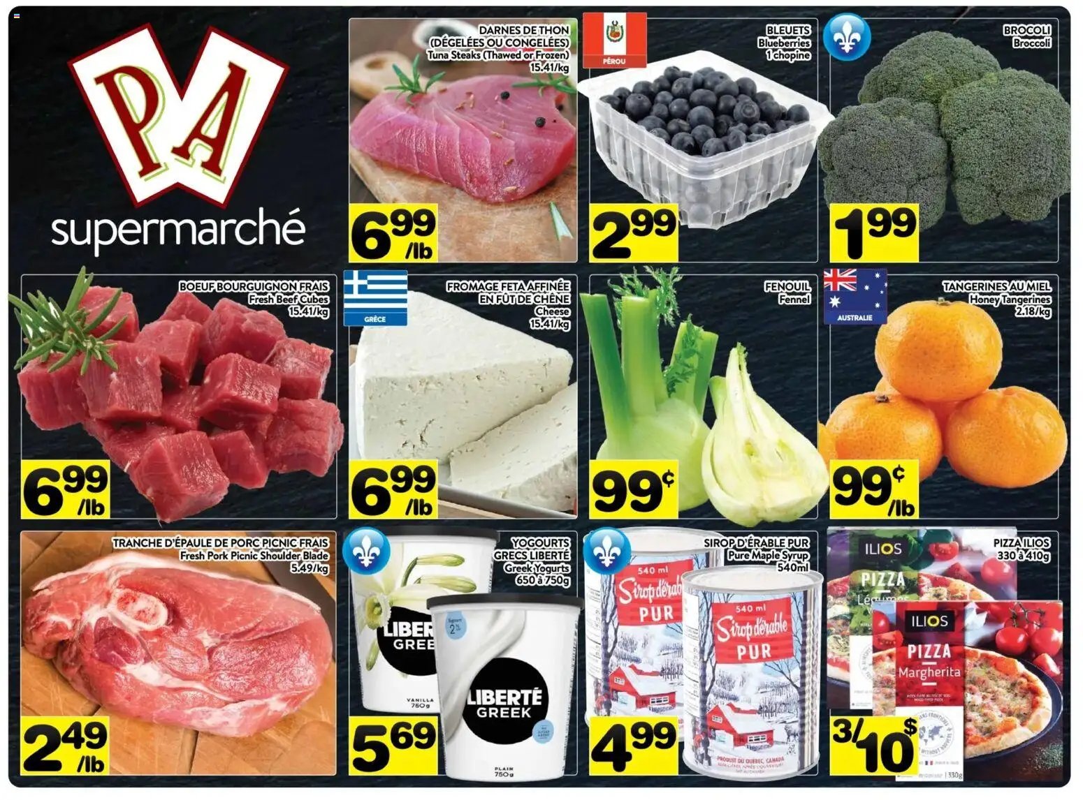 Pa Supermarché weekly flyer / circulaire (2025-11-03 - 2025-11-09) | 1