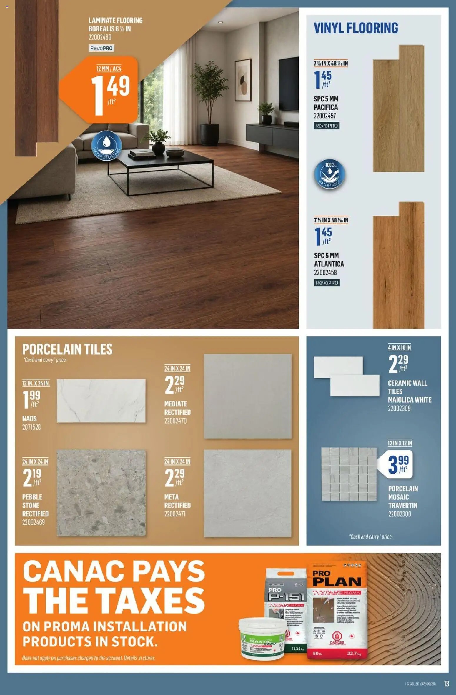 Canac weekly flyer