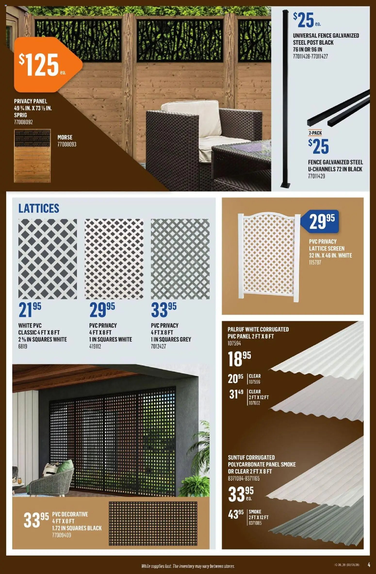 Canac weekly flyer