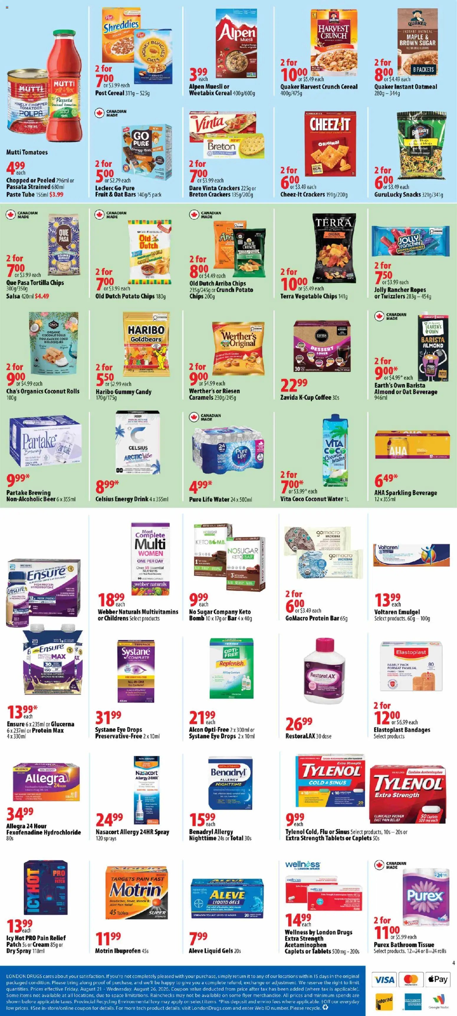 London Drugs flyer / circulaire