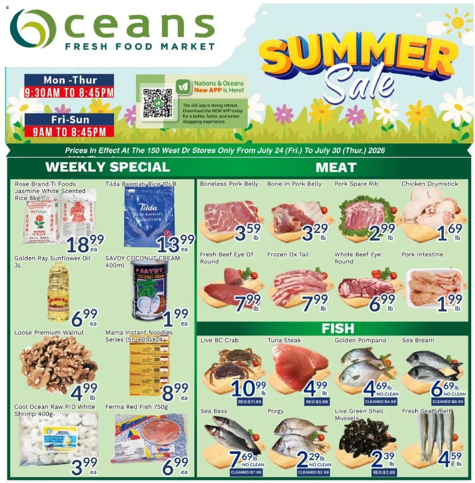 Oceans weekly flyer - Brampton