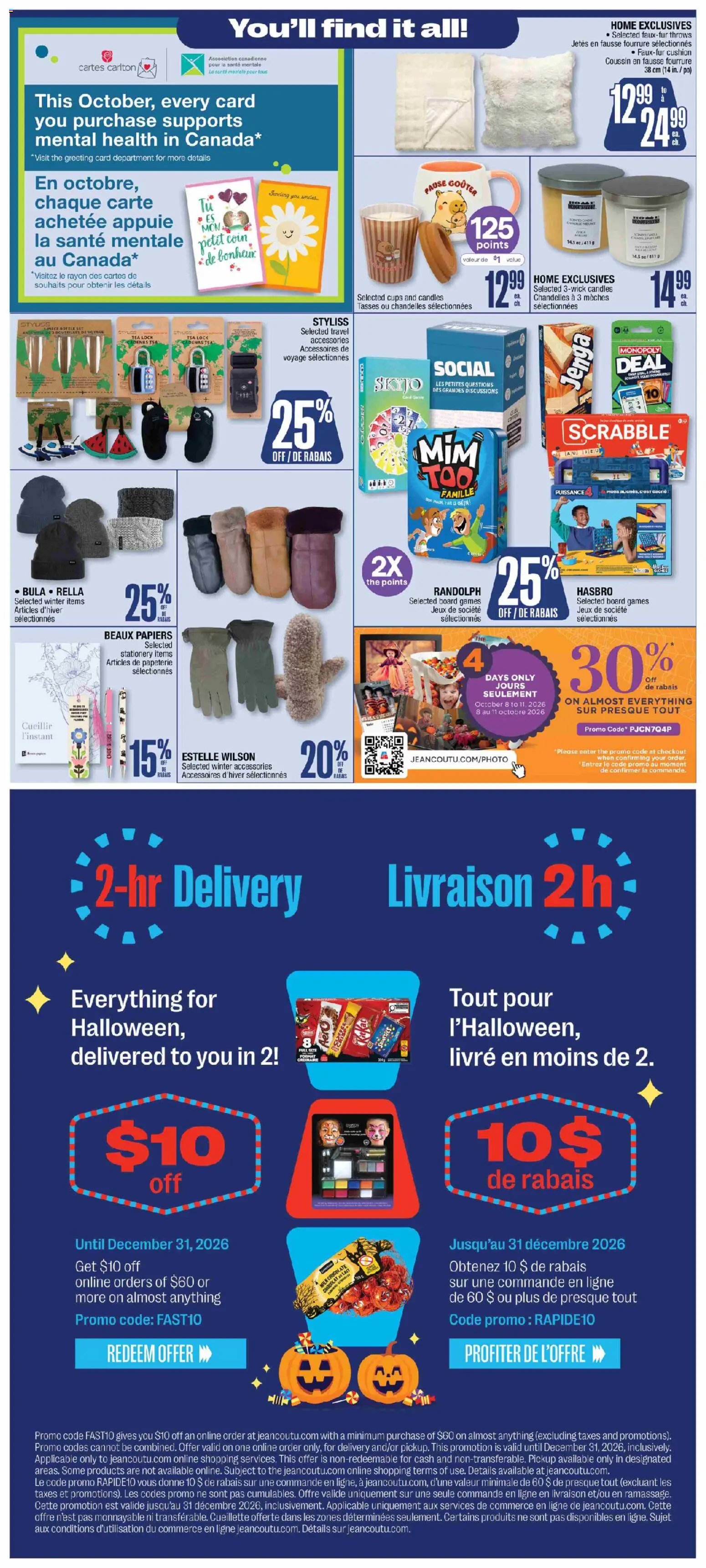 Jean Coutu weekly flyer