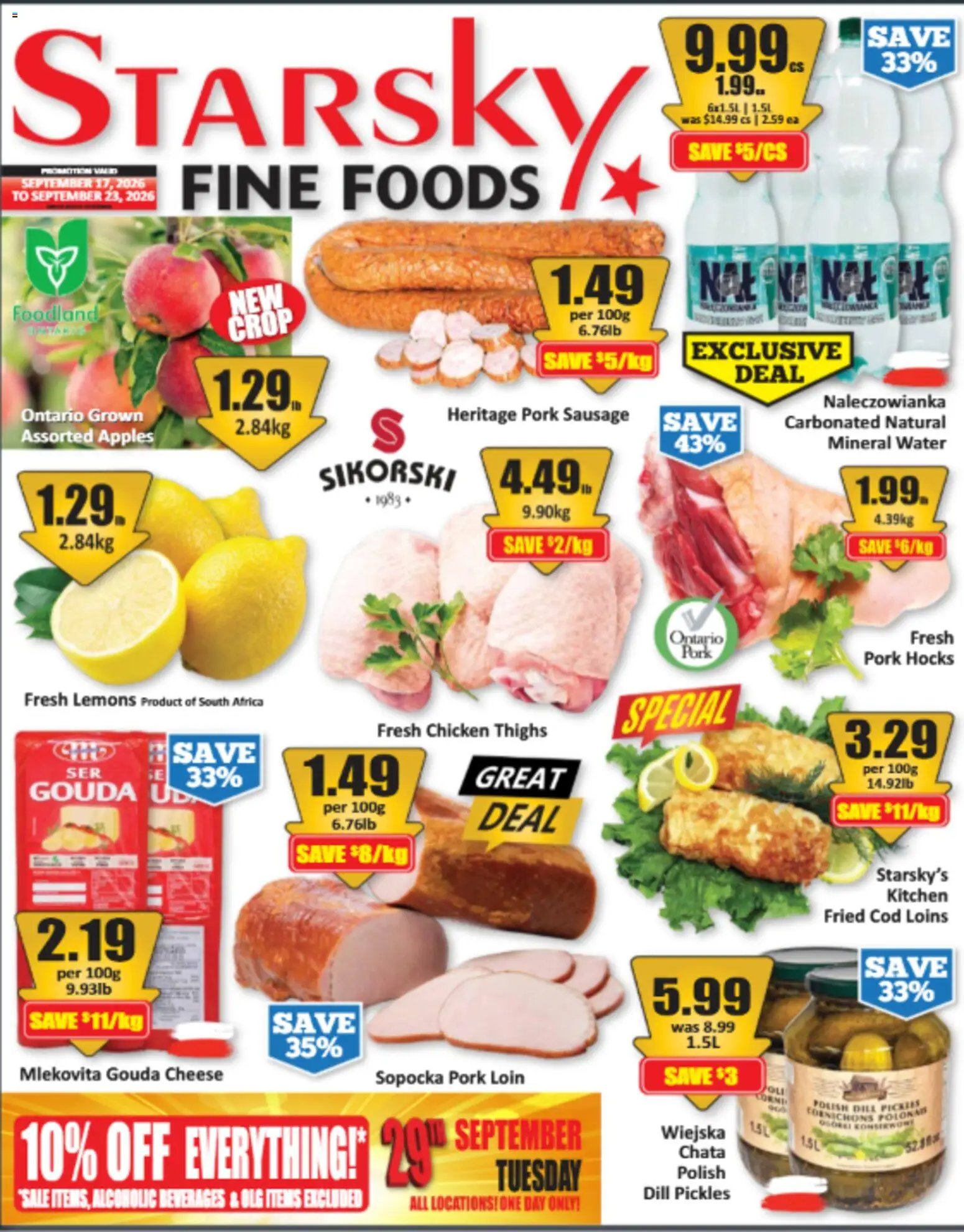 Starsky weekly flyer / circulaire
