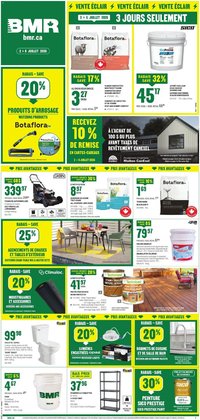 BMR weekly flyer / circulaire