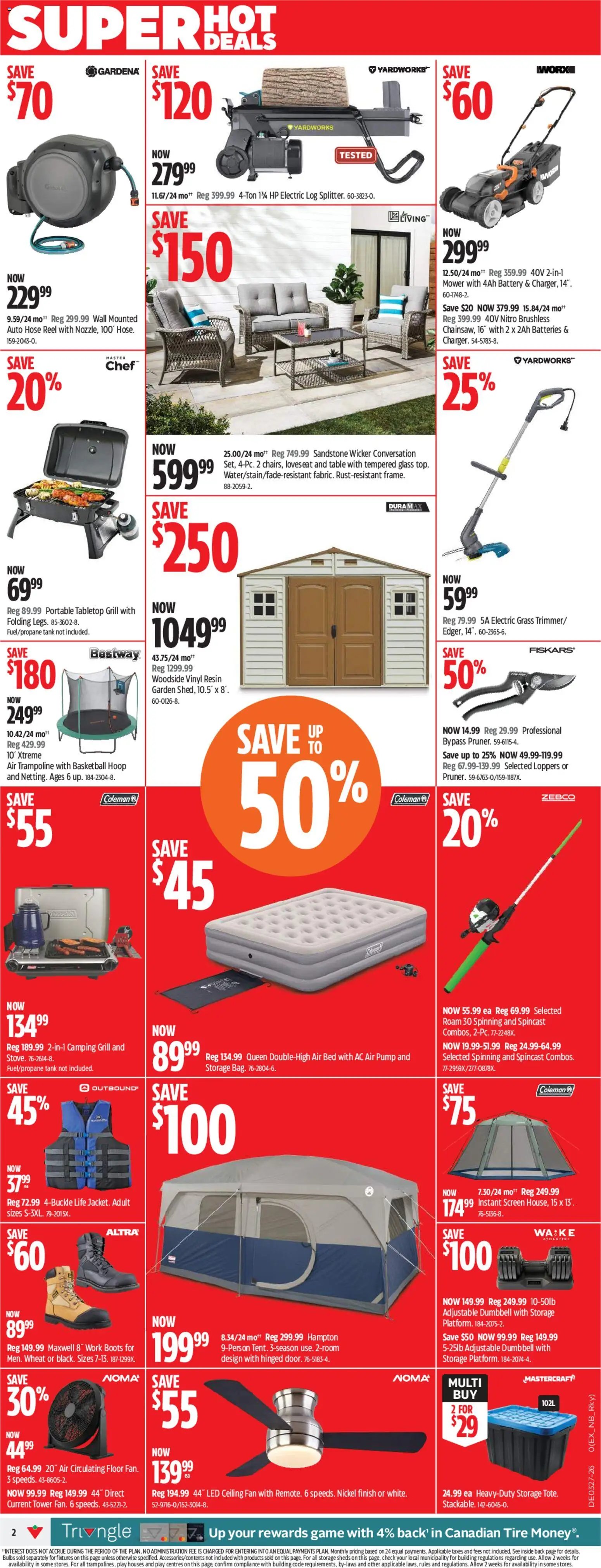 Canadian Tire weekly flyer