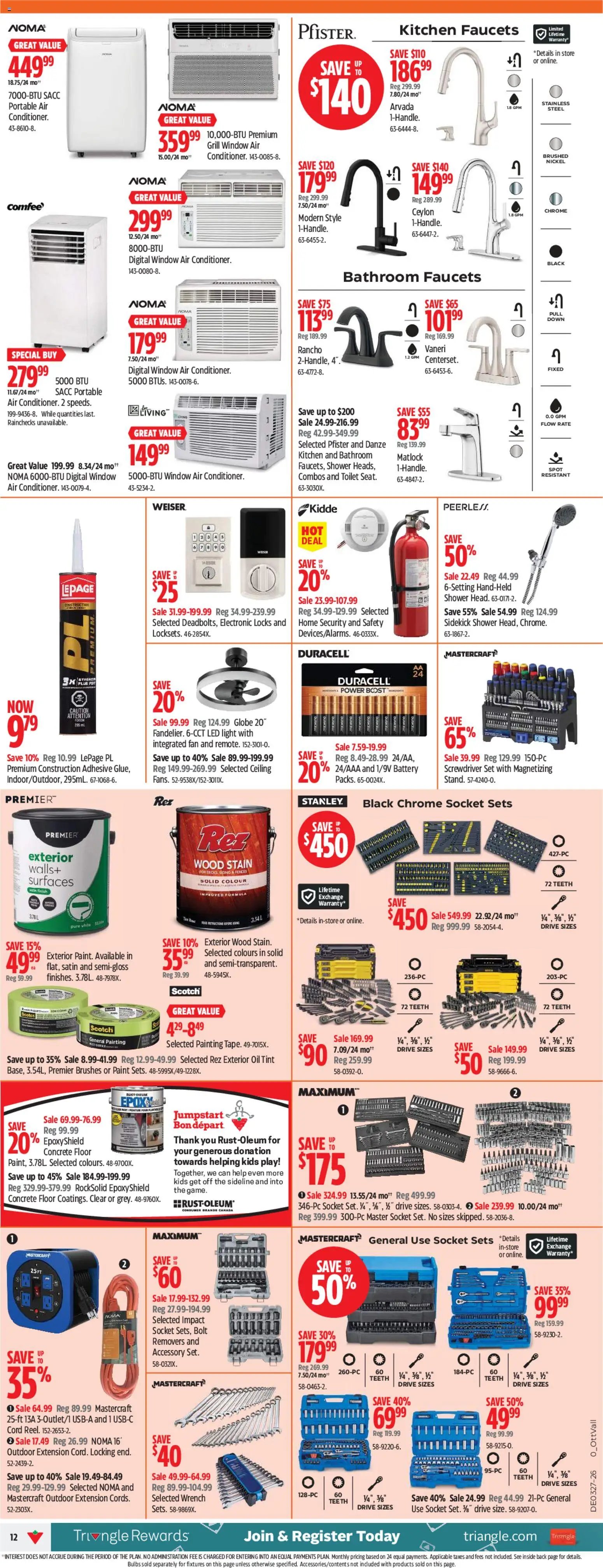 Canadian Tire weekly flyer