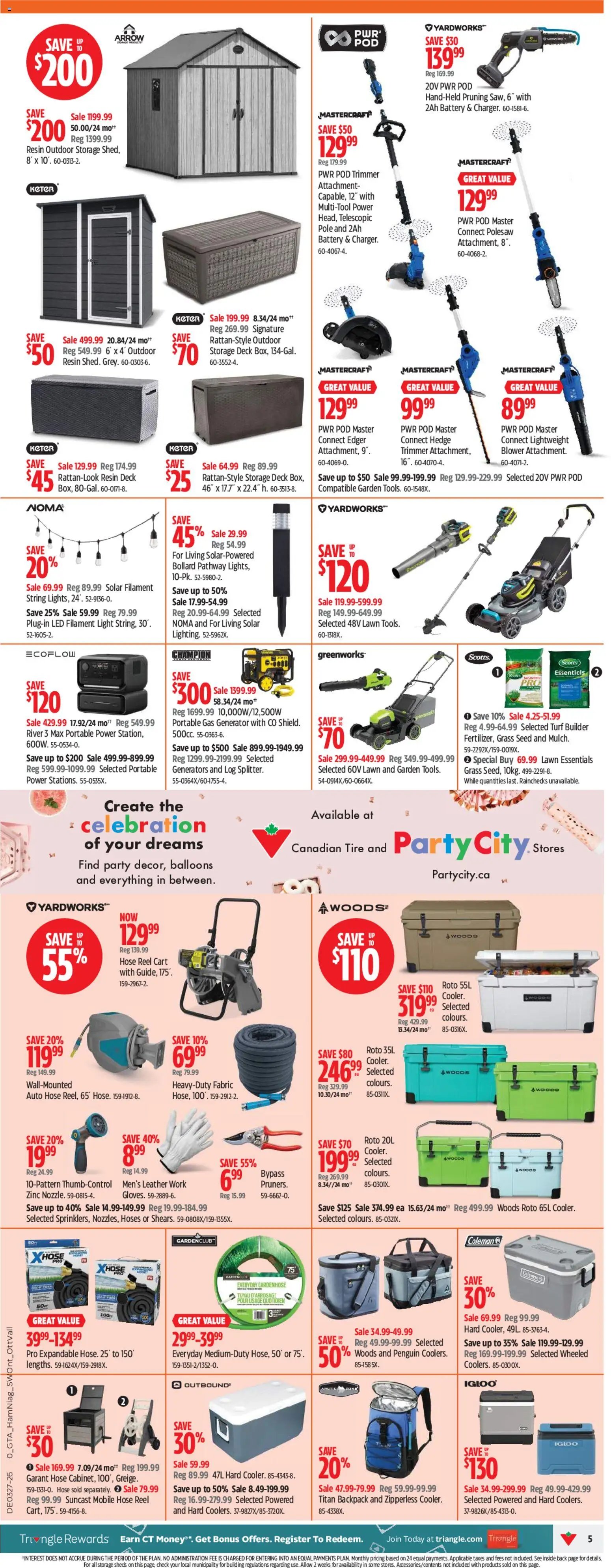 Canadian Tire weekly flyer