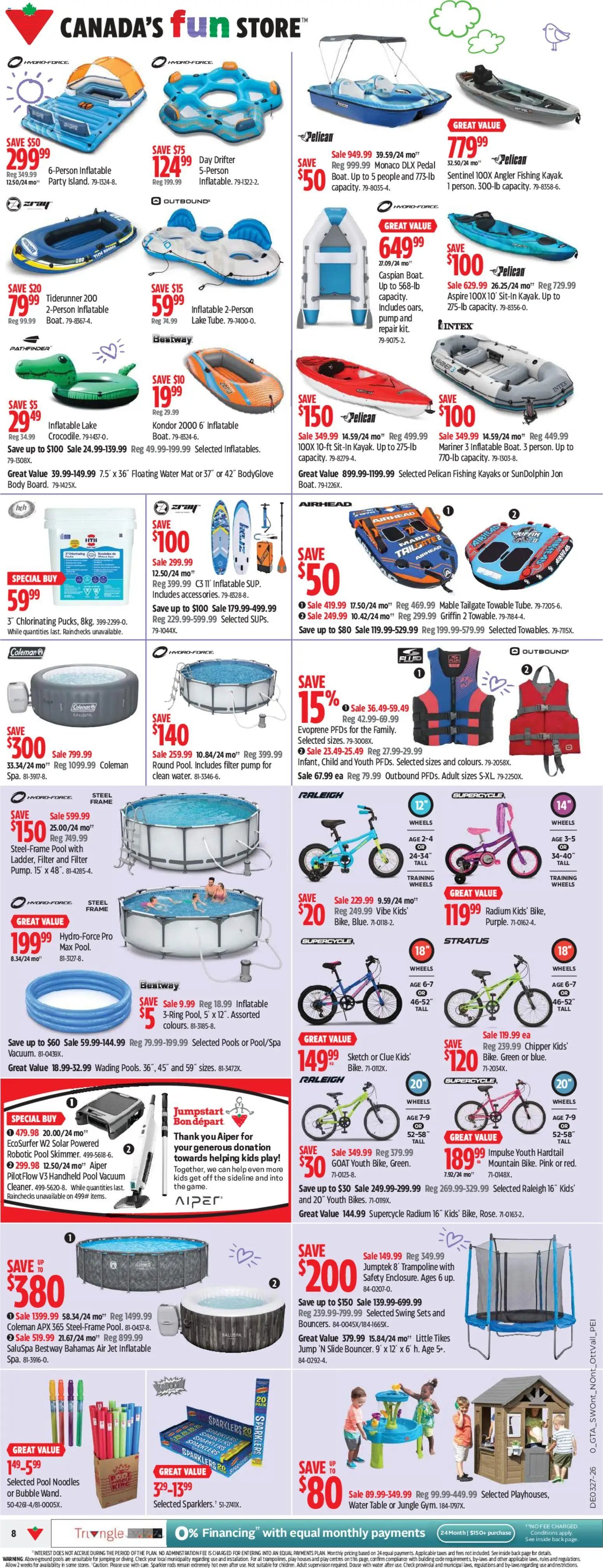 Canadian Tire weekly flyer
