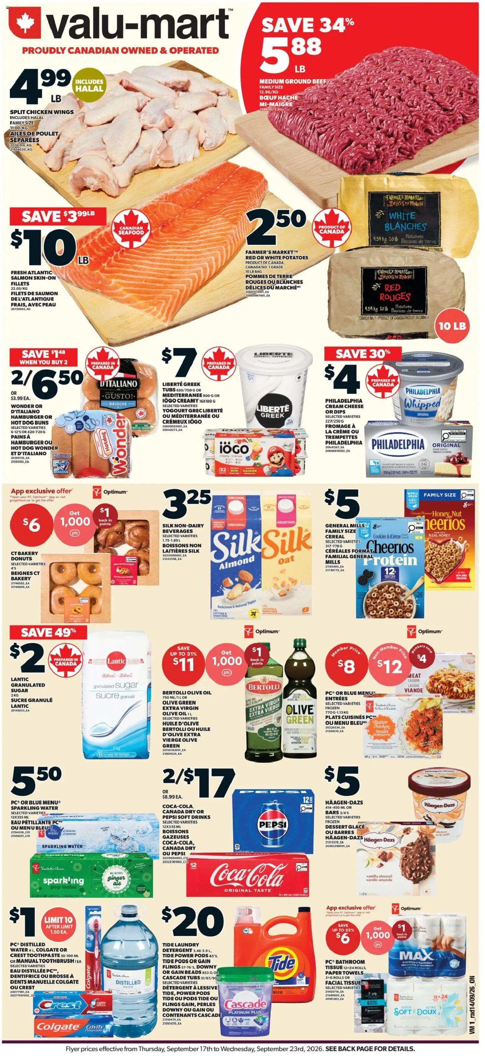 Valu Mart weekly flyer
