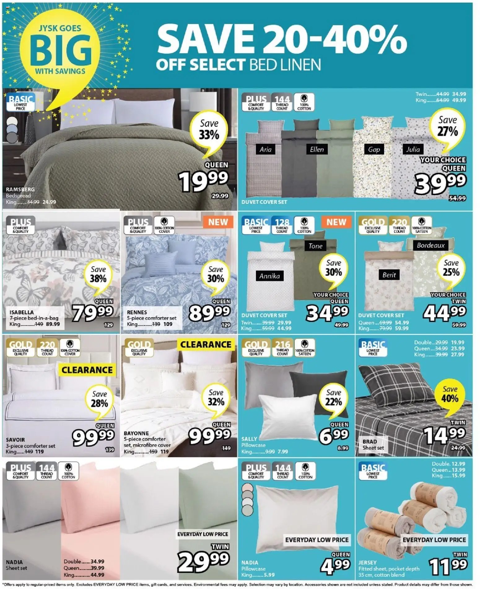 JYSK weekly flyer