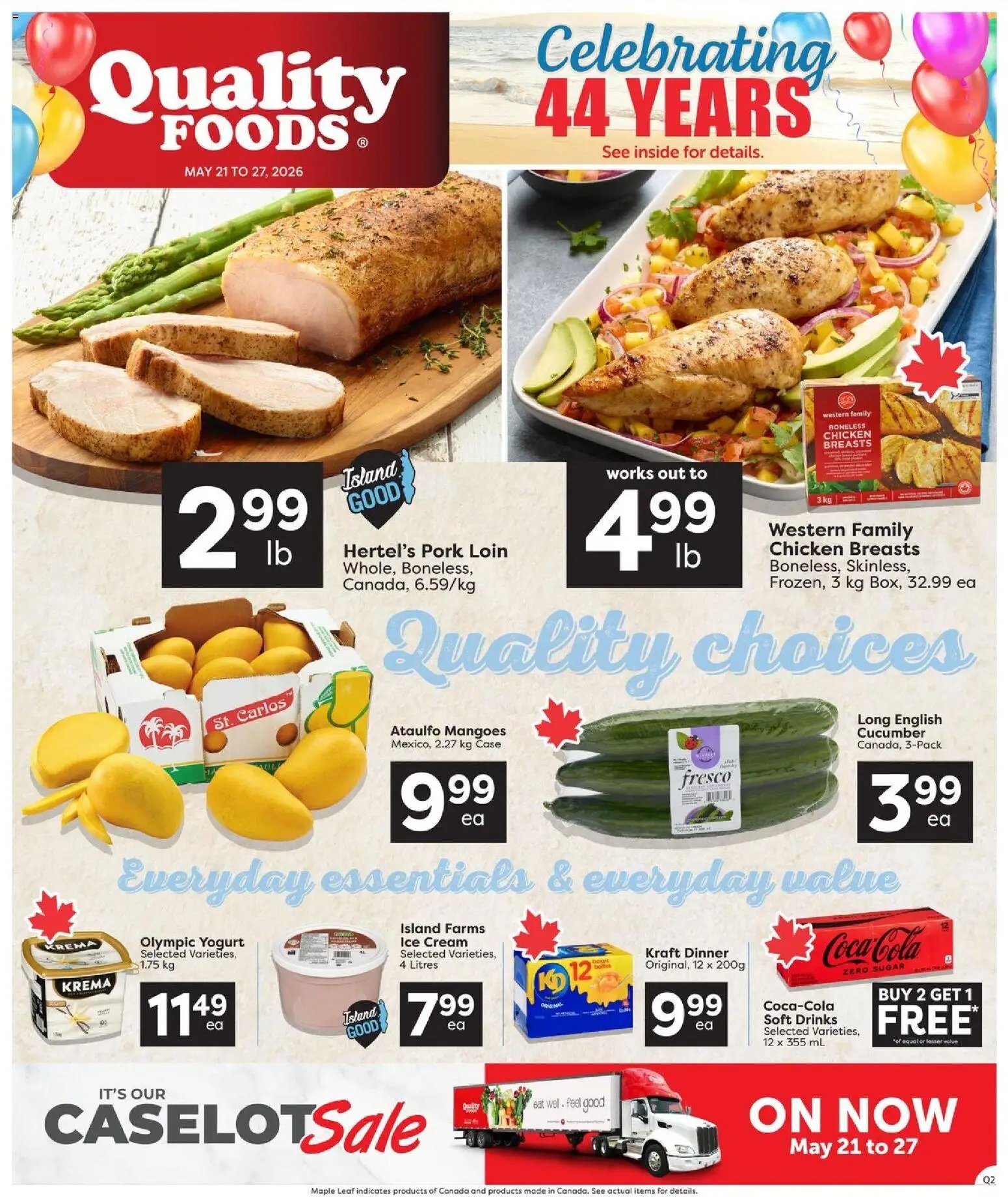 Quality Foods weekly flyer / circulaire (2026-05-21 - 2026-05-27) | 1