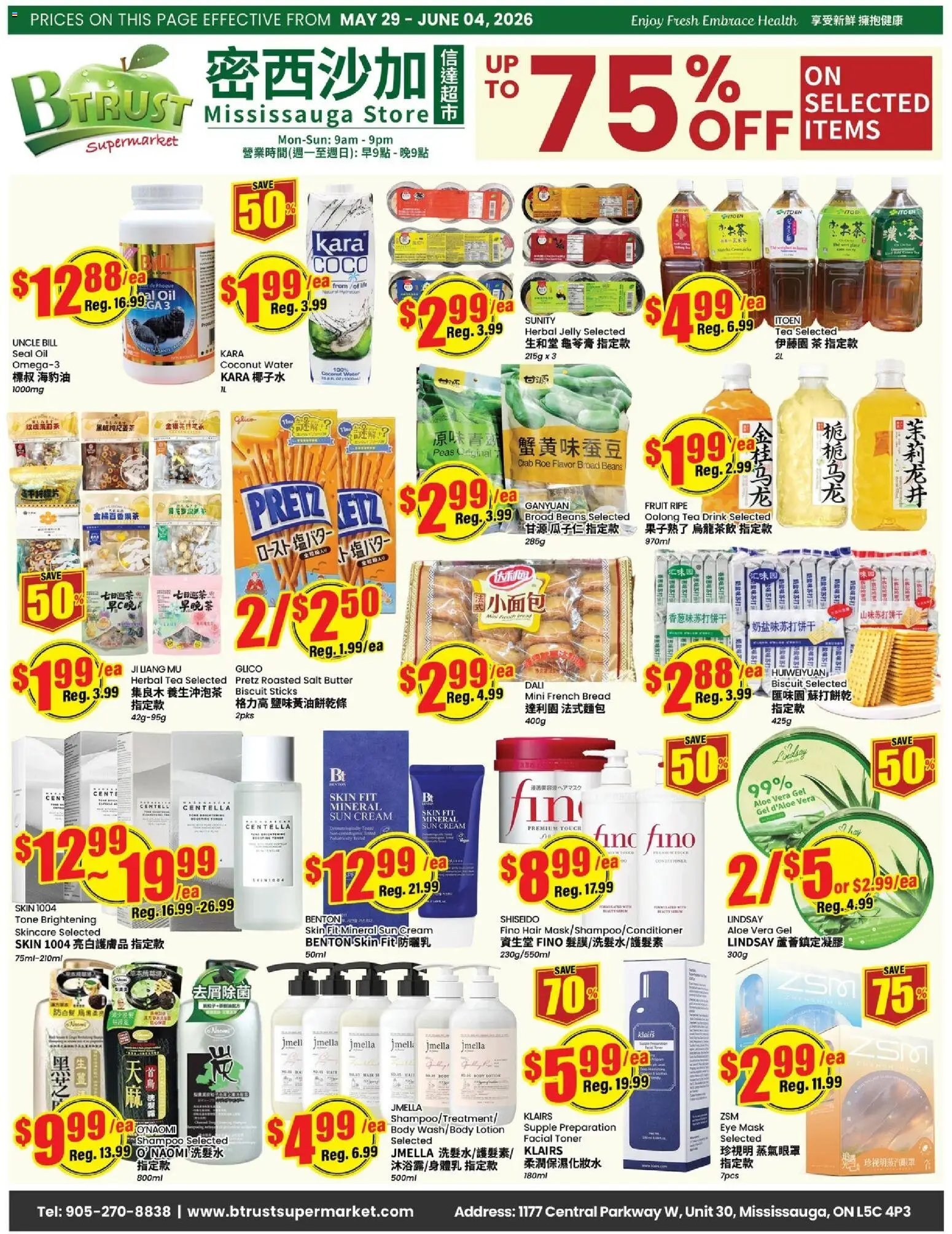 Btrust Supermarket weekly flyer - Mississauga