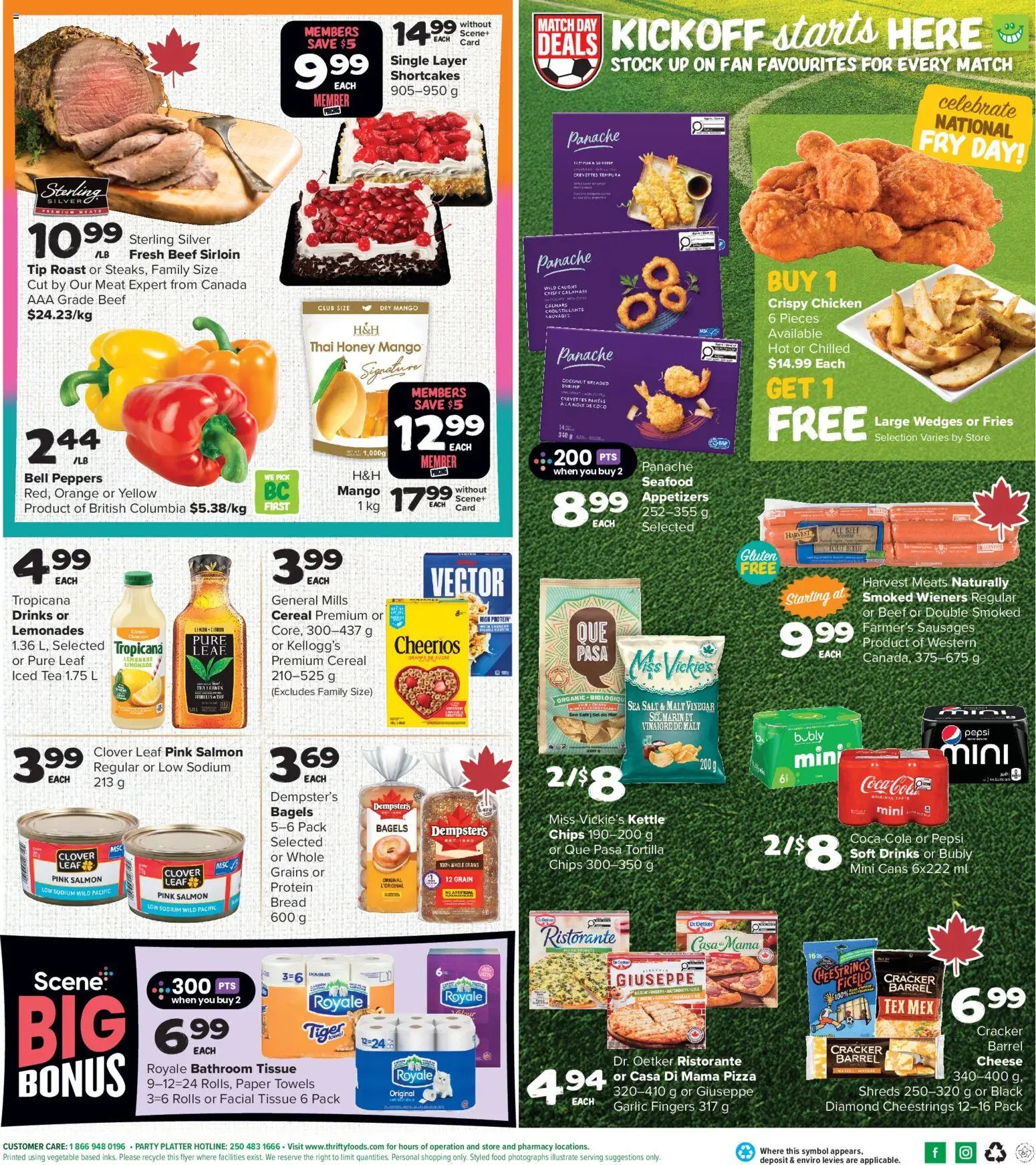 Thrifty Foods weekly flyer / circulaire