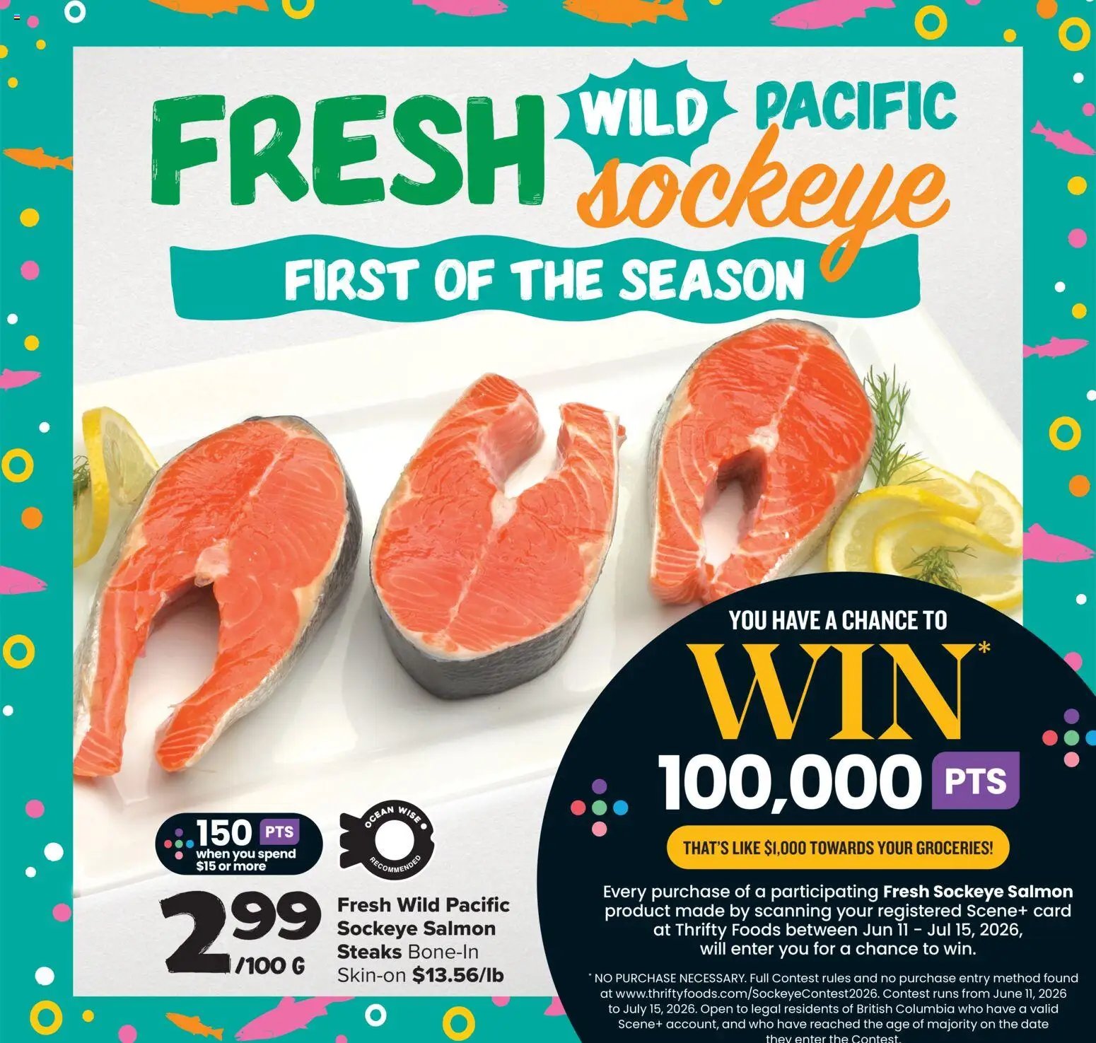 Thrifty Foods weekly flyer / circulaire