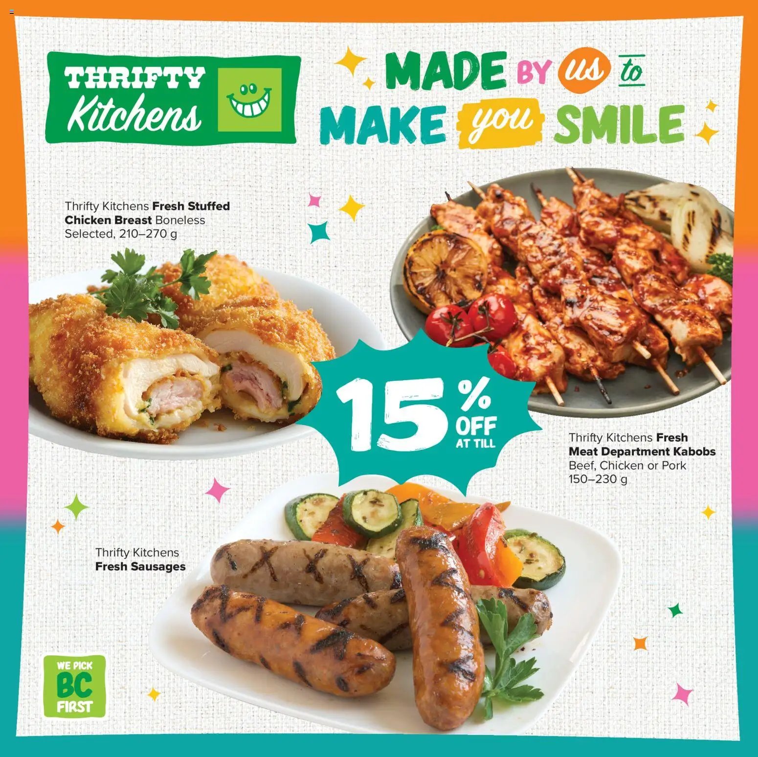 Thrifty Foods weekly flyer / circulaire