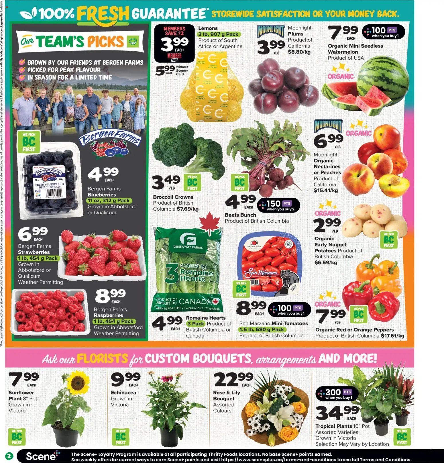 Thrifty Foods weekly flyer / circulaire