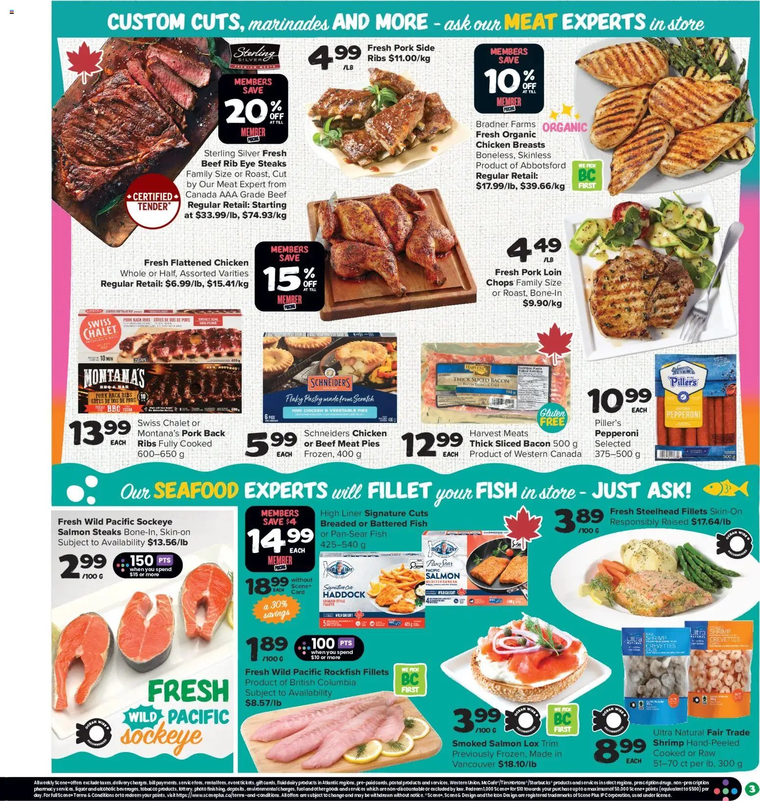Thrifty Foods weekly flyer / circulaire