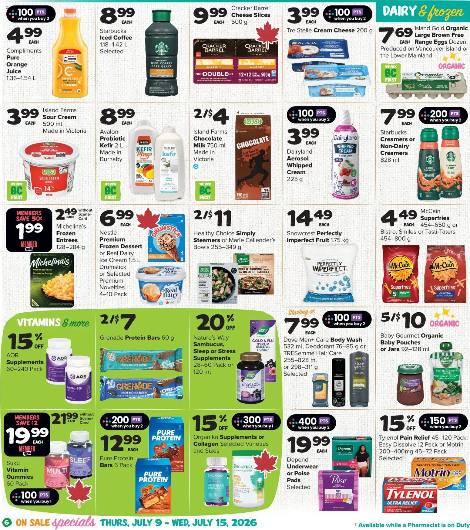 Thrifty Foods weekly flyer / circulaire